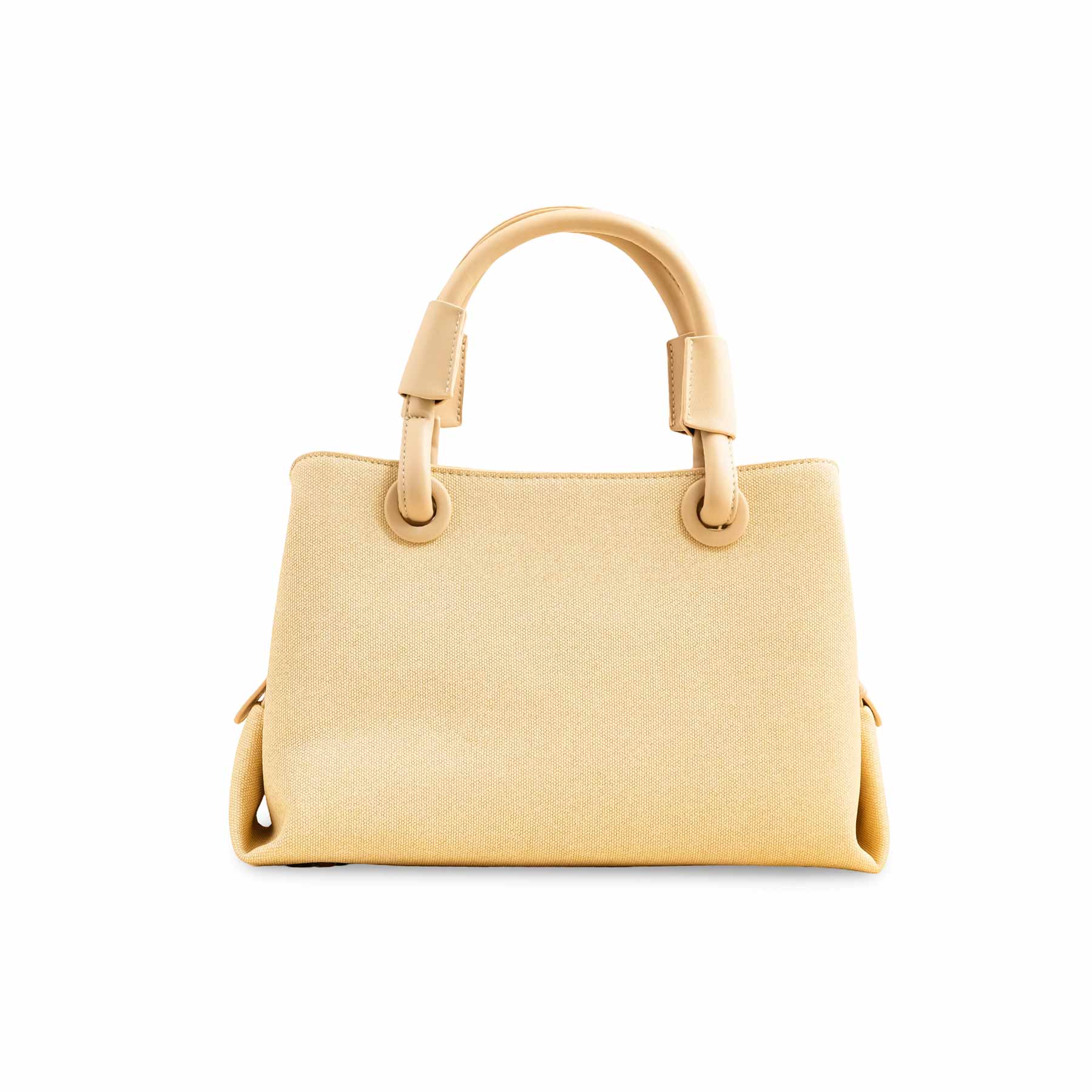 Beige Formal Hand Bag For Ladies P36372 - Image 4