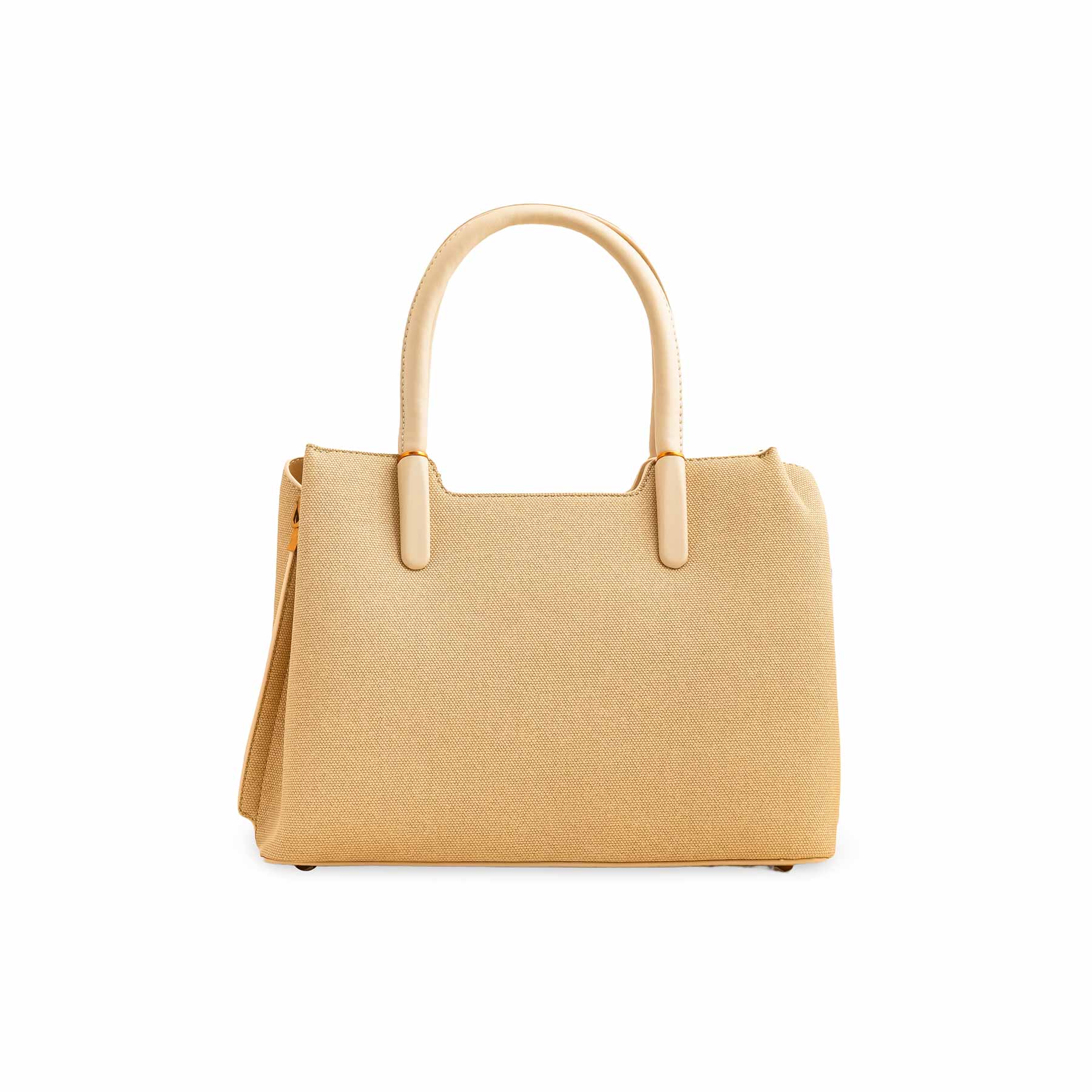 Beige Formal Hand Bag For Ladies P36378 - Image 2