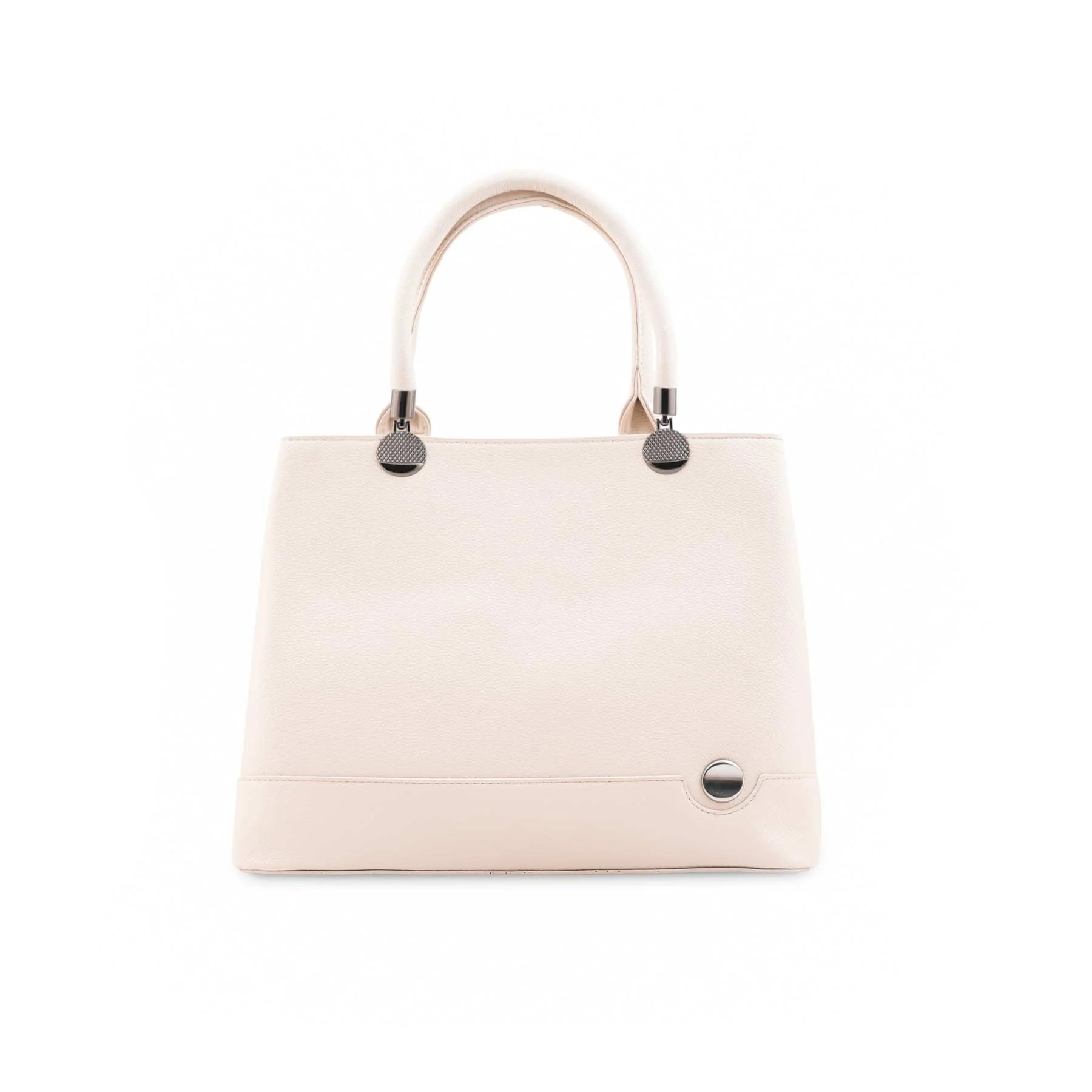Beige Formal Hand Bag For Women P36450 - Image 2