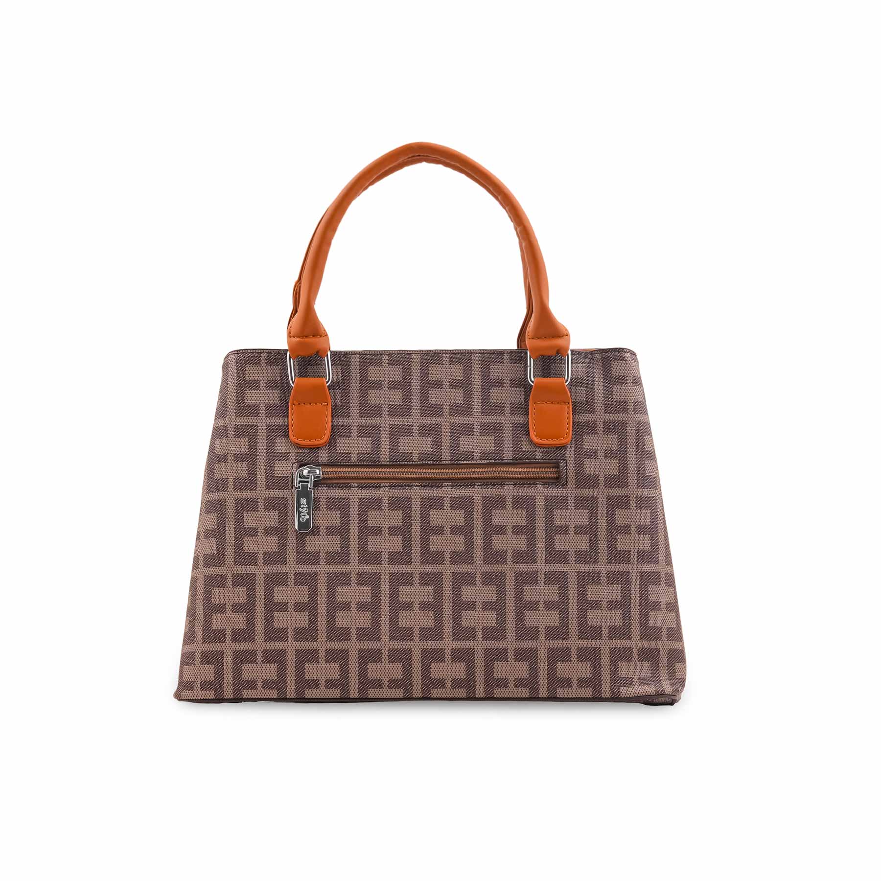 Beige Formal Hand Bag For Women P36533 - Image 4