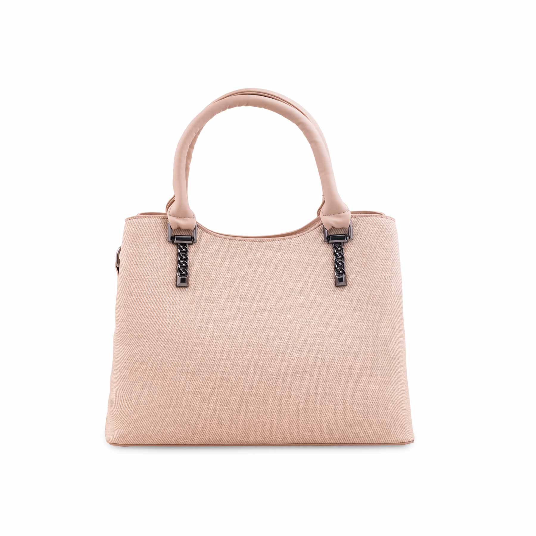 Beige Formal Hand Bag For Women P36626 - Image 2