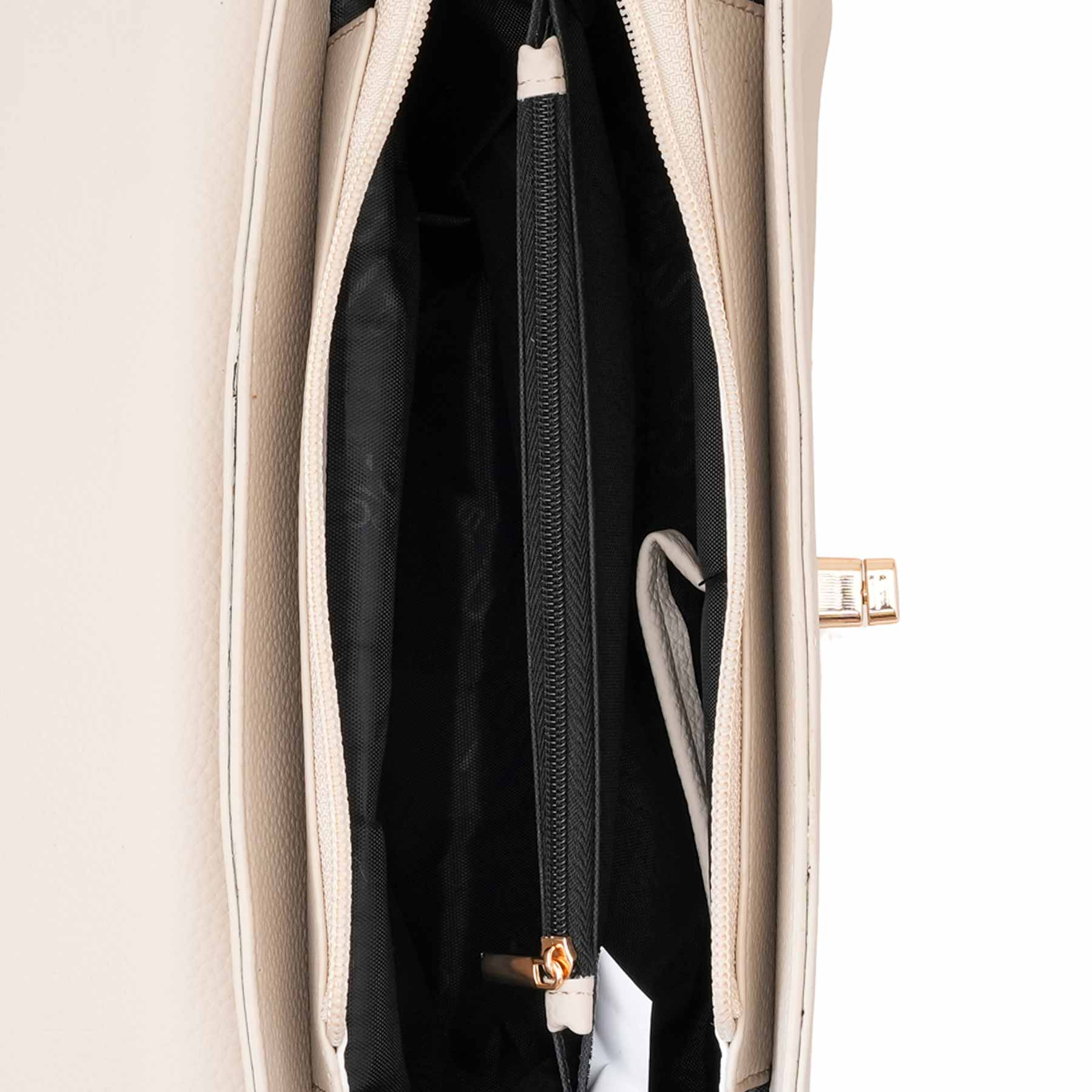 Beige Formal Hand Bag For Women P55894 - Image 5