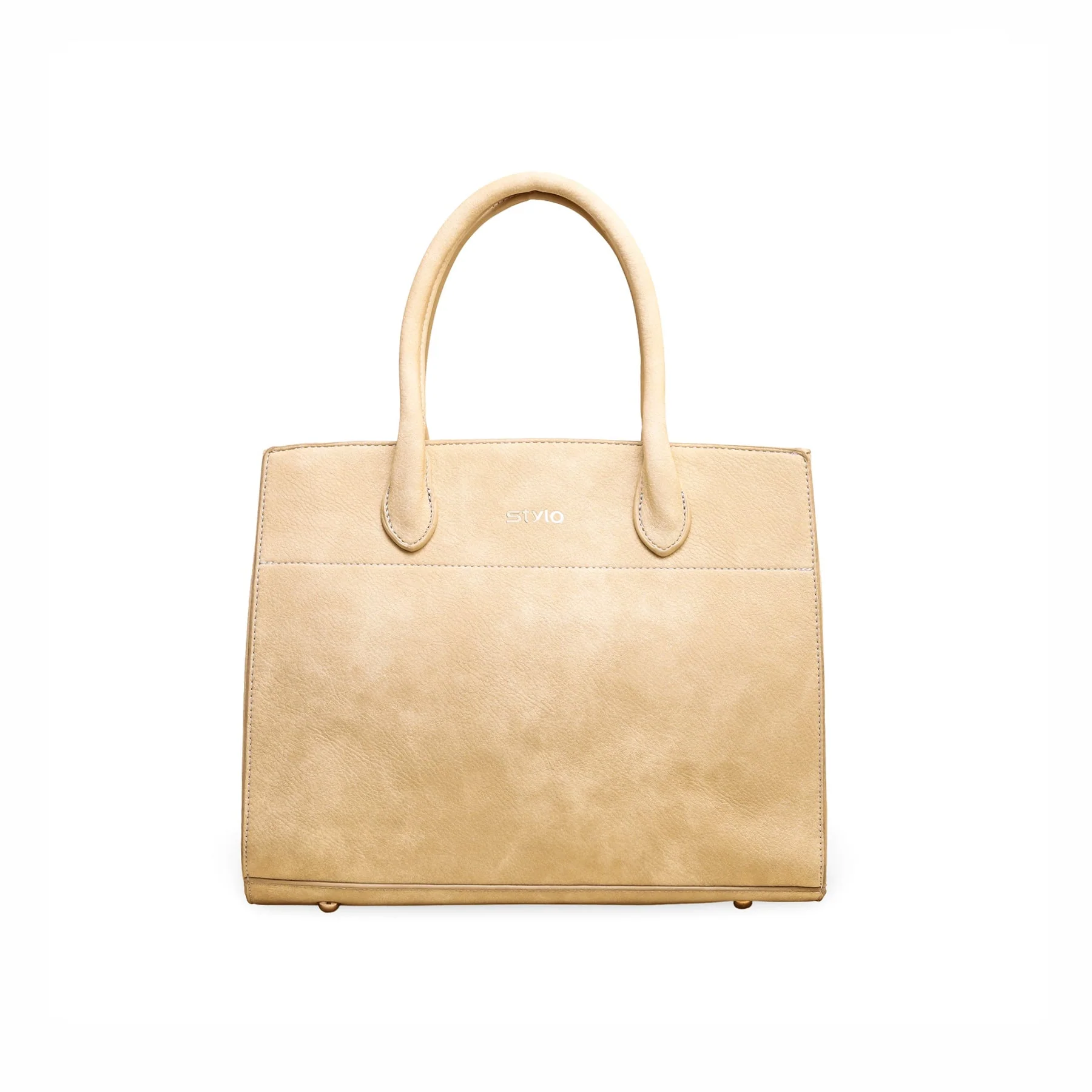 Beige Formal Hand Bag P36134 - Image 3
