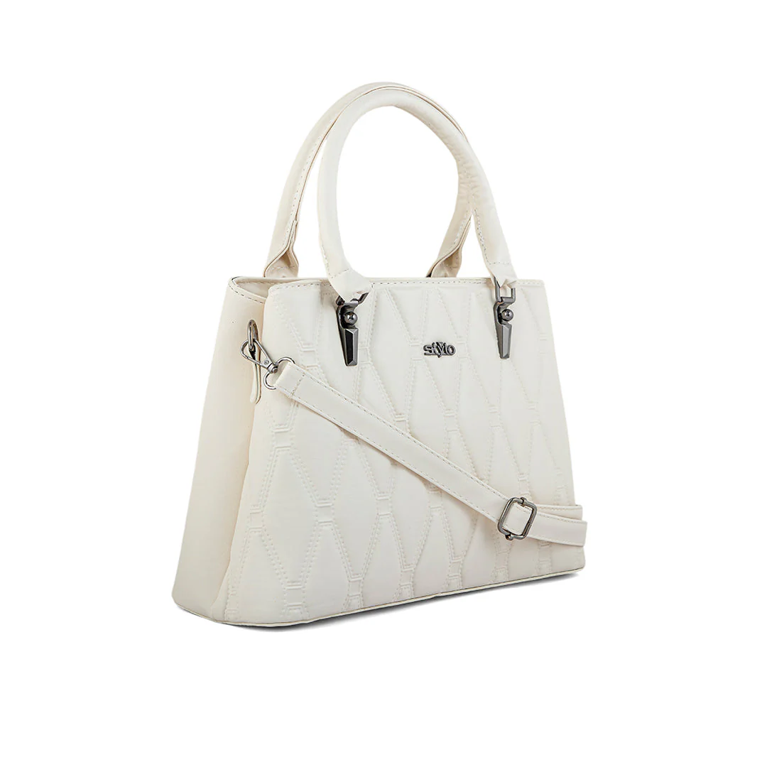 Beige Formal Hand Bag P36249 - Image 2
