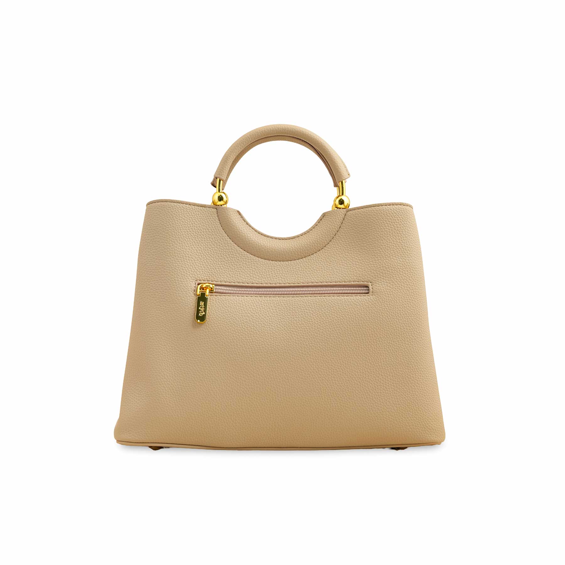 Beige Formal Hand Bag P36385 - Image 4