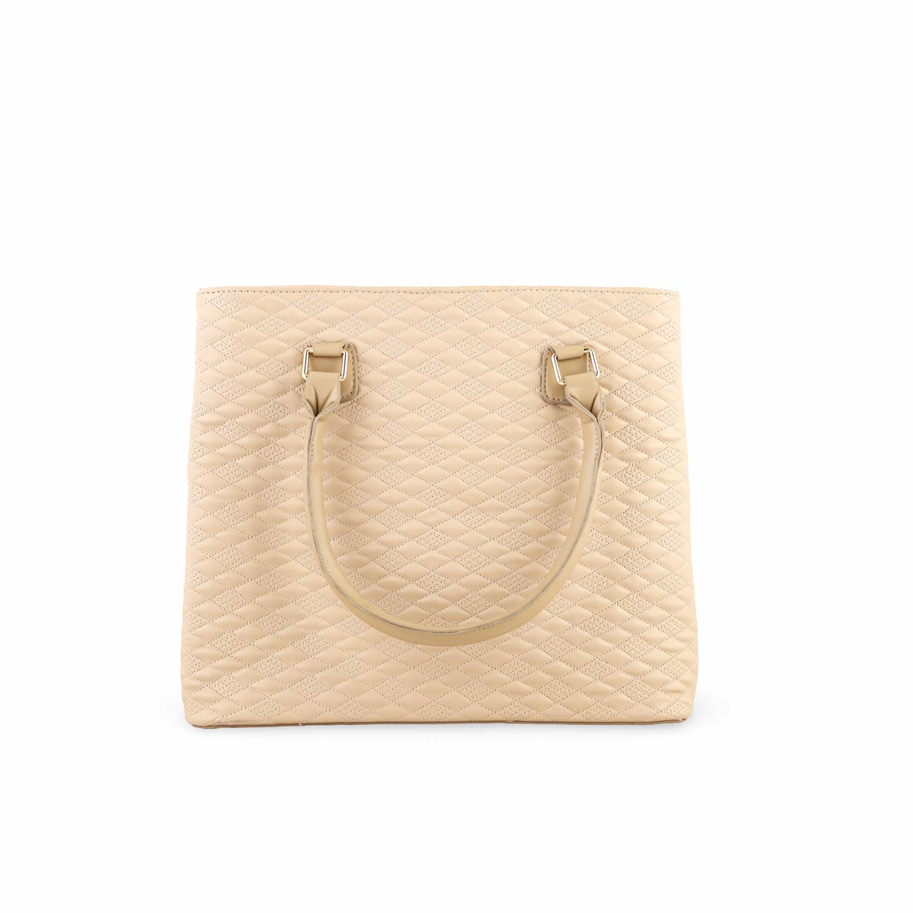 Beige Formal Hand Bag P55664 - Image 3