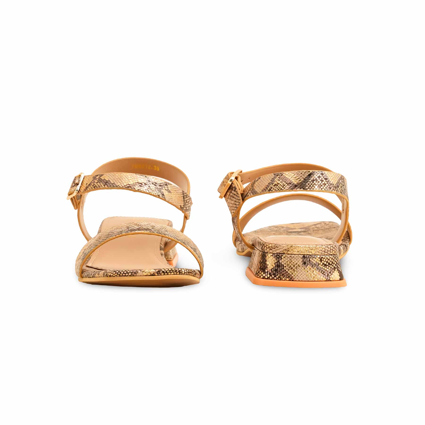 Beige Formal Sandal For Ladies FR5412 - Image 4