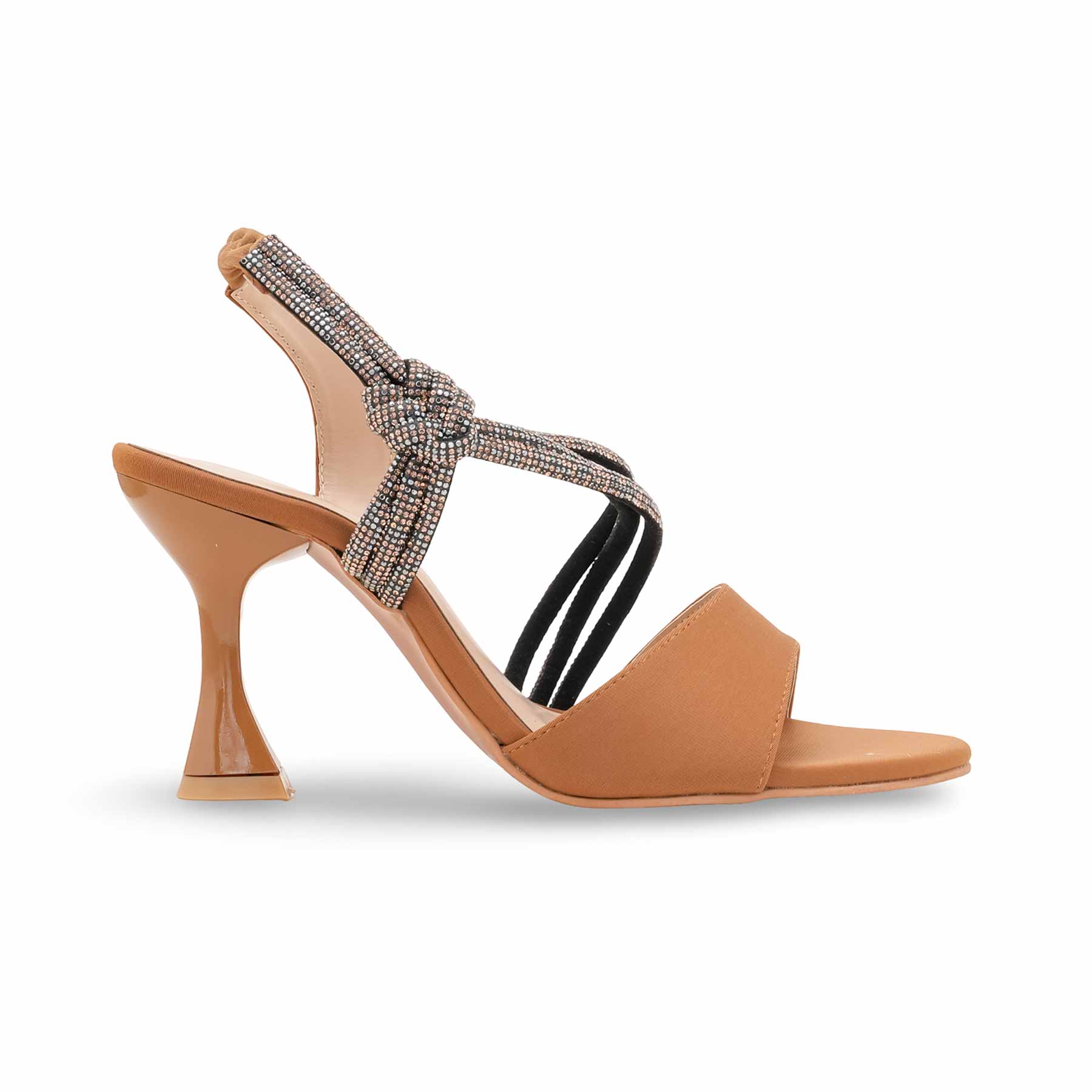 Beige Formal Sandal For Ladies FR5496 - Image 2