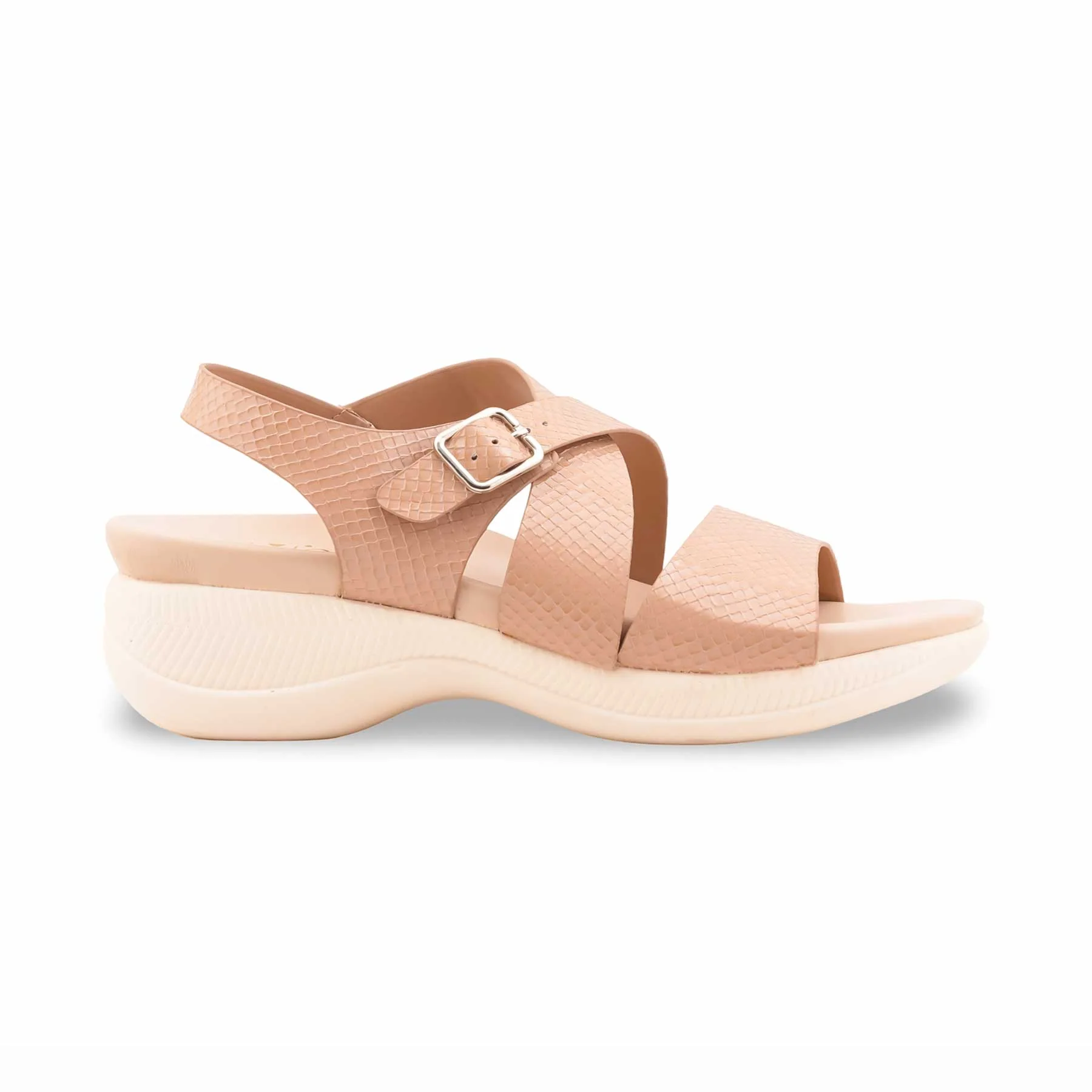 Beige Formal Sandal For Ladies PU0629 - Image 2