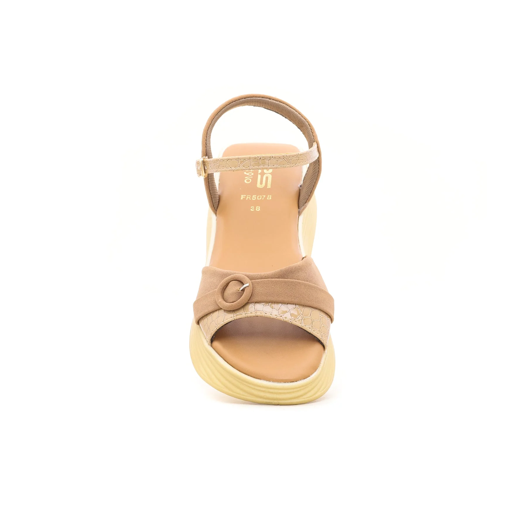 Beige Formal Sandal FR5078 - Image 4