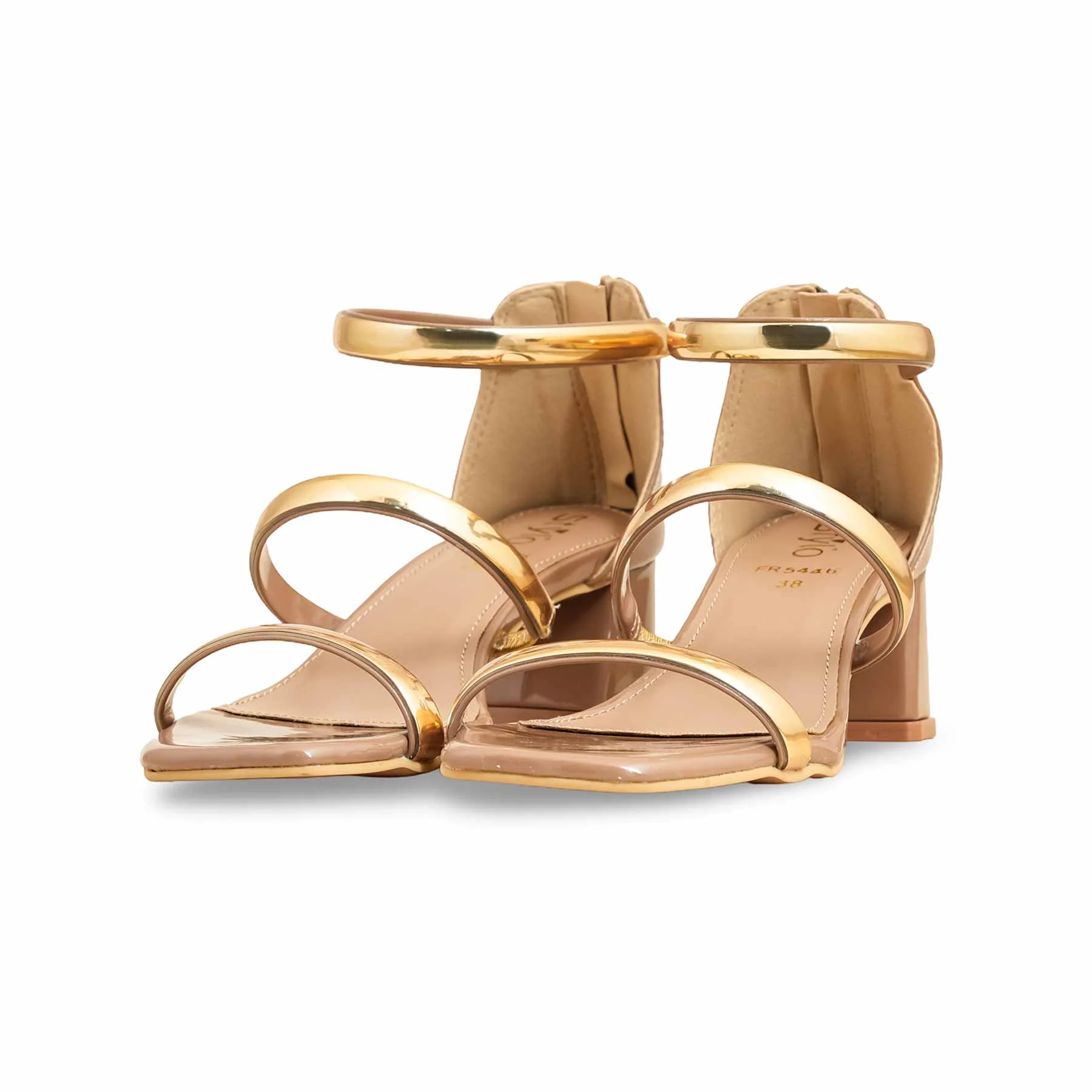 Beige Formal Sandal FR5446 - Image 3