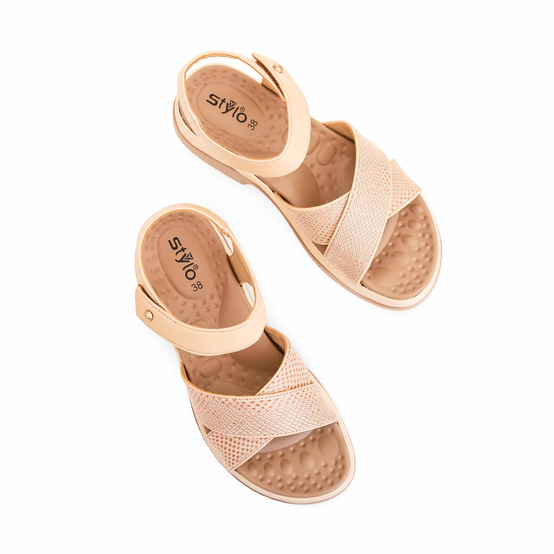 Beige Formal Sandal PU0331 - Image 4