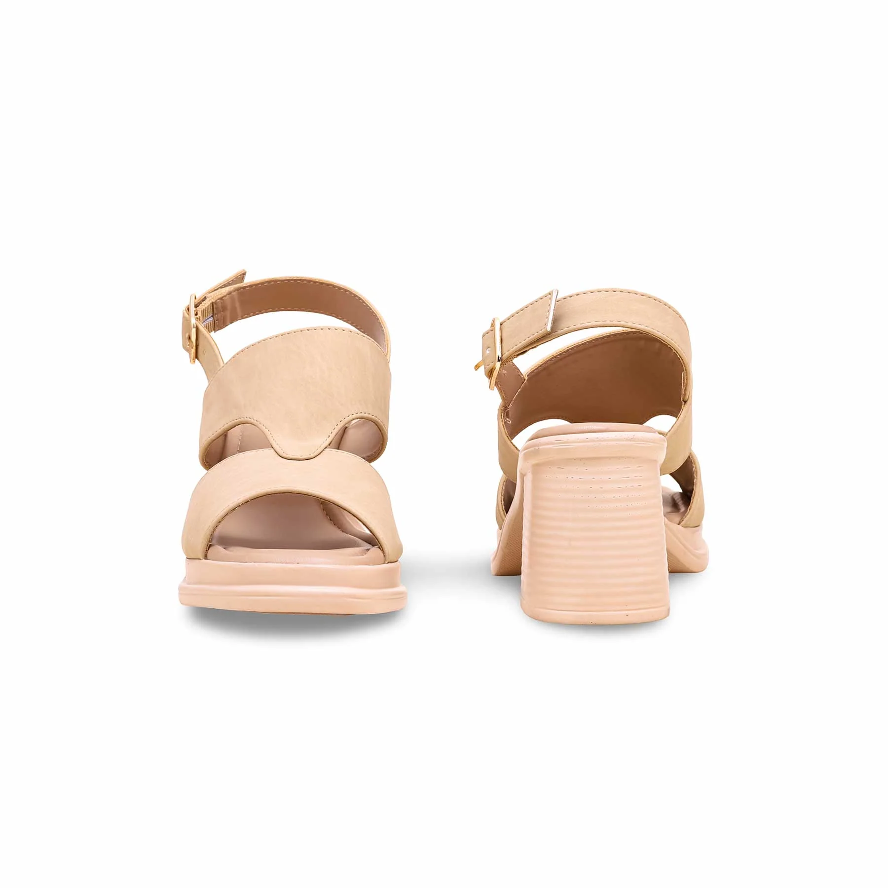 Beige Formal Sandal PU0411 - Image 3