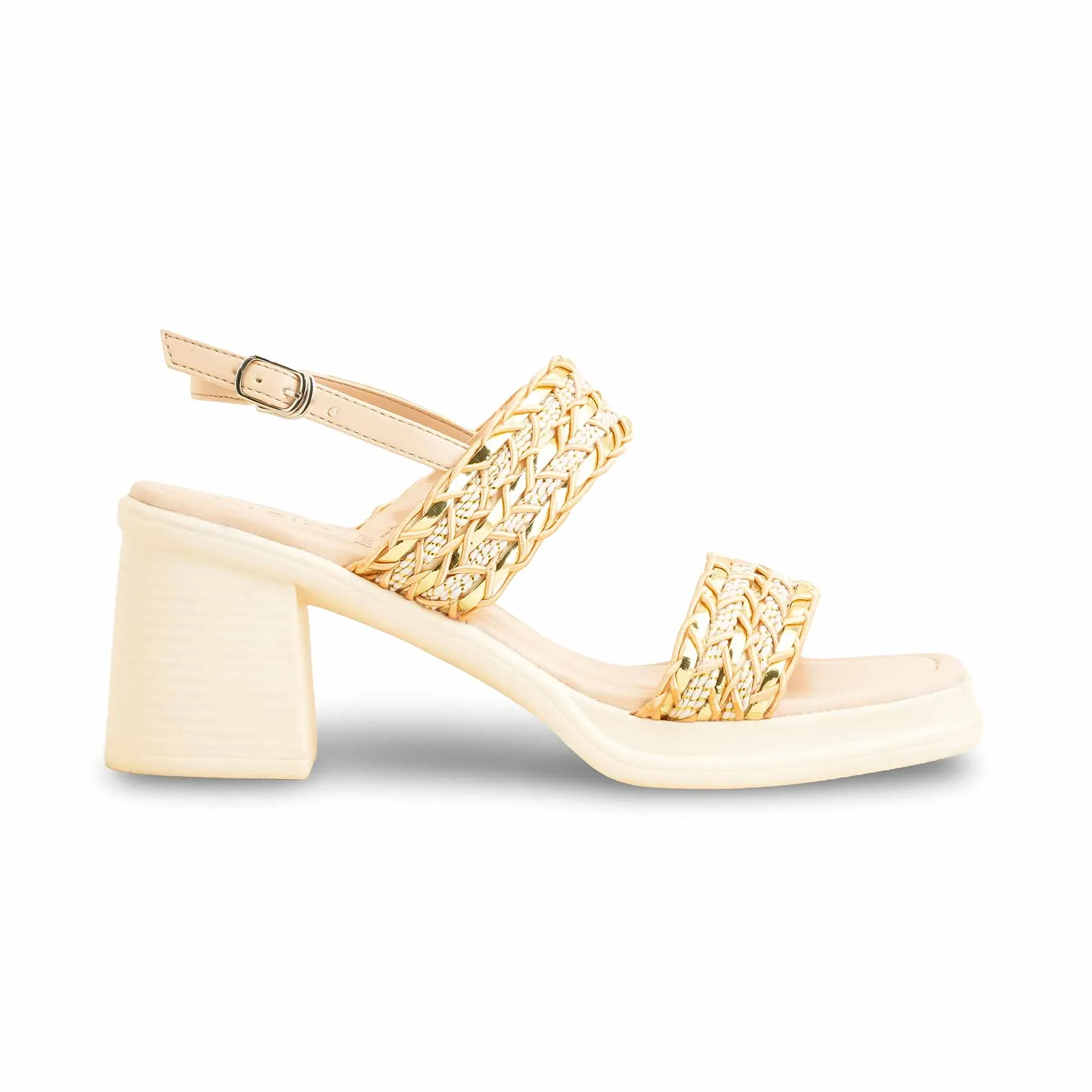 Beige Formal Sandal PU0457 - Image 2