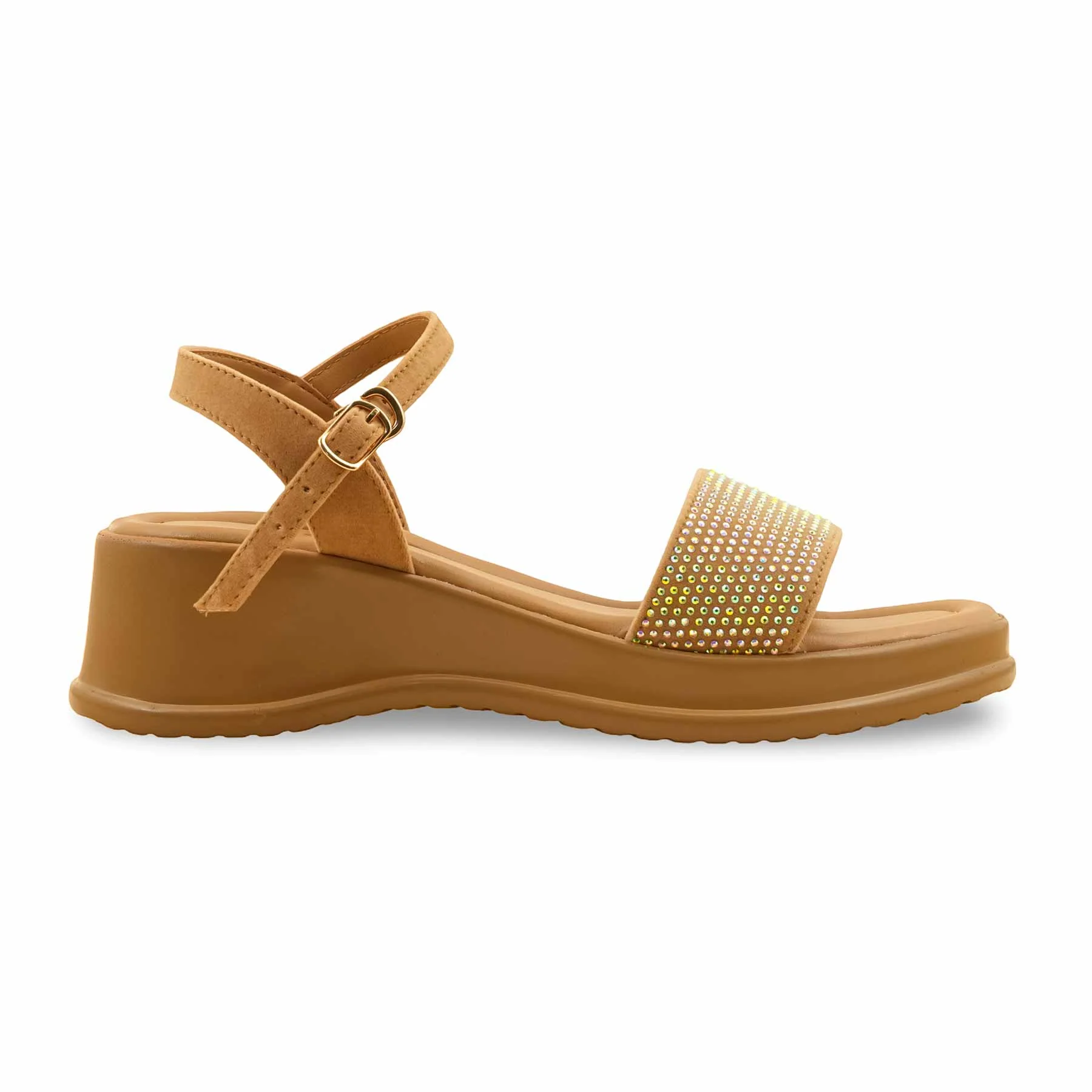 Beige Formal Sandal PU0530 - Image 2