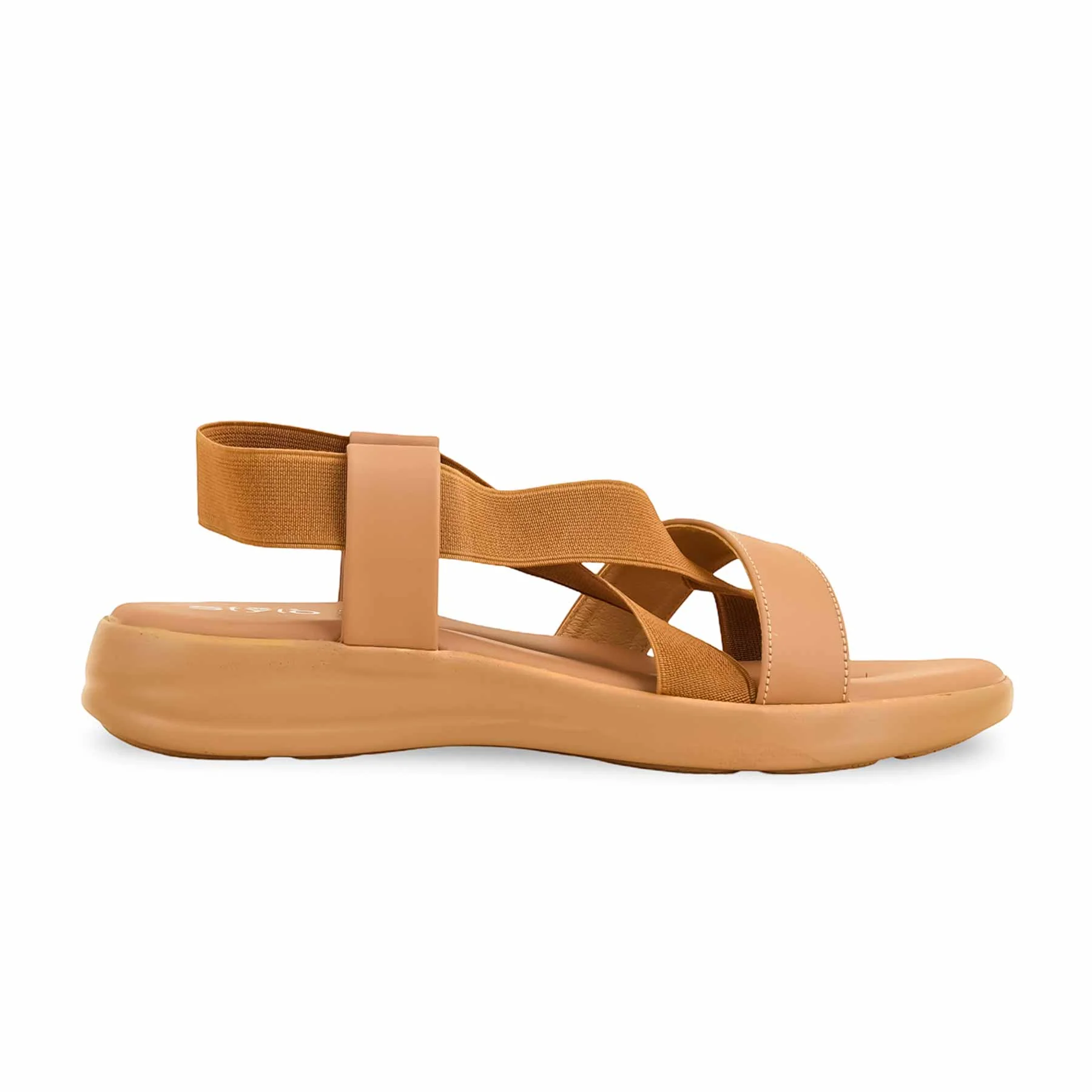Beige Formal Sandal PU0535 - Image 2