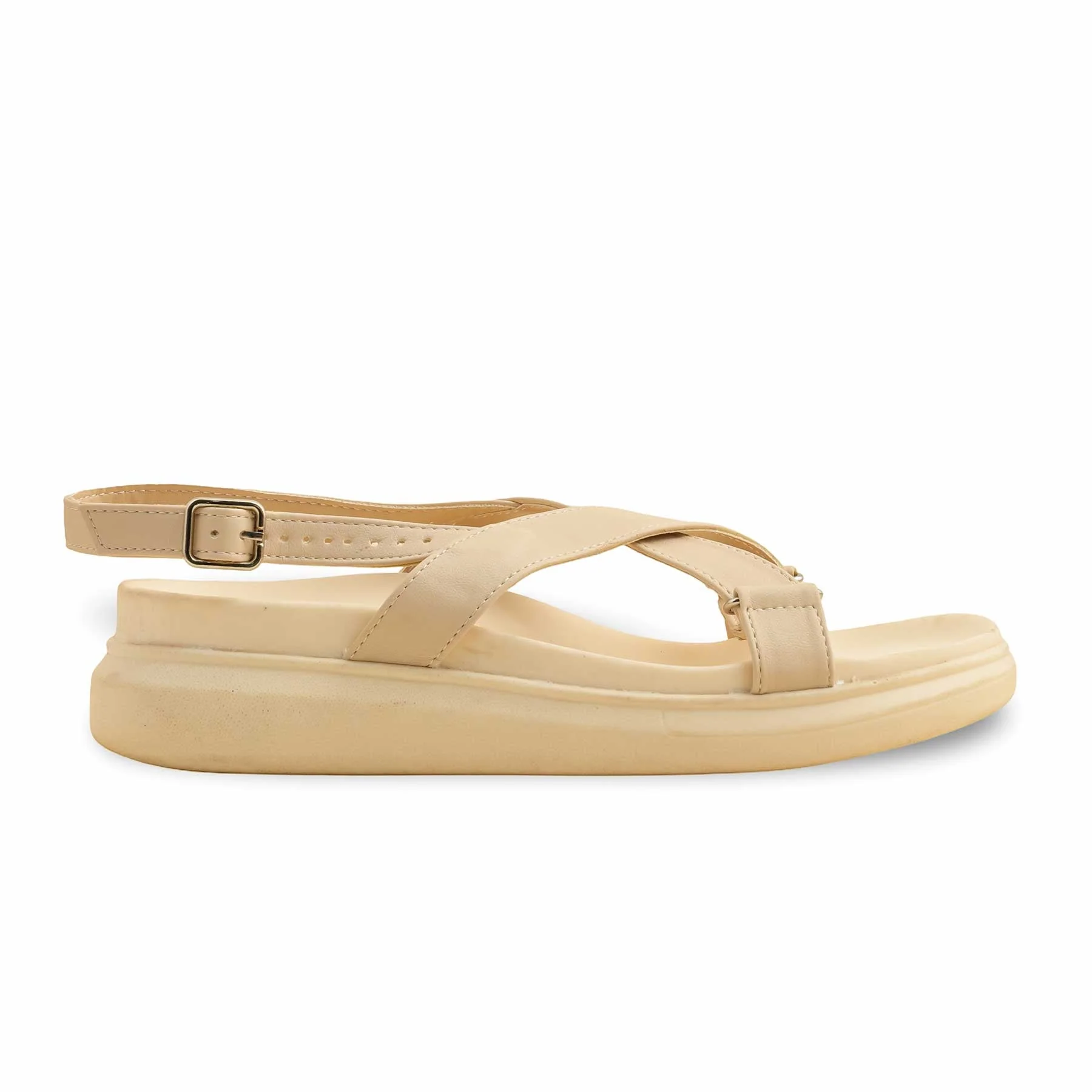 Beige Formal Sandal PU0569 - Image 3