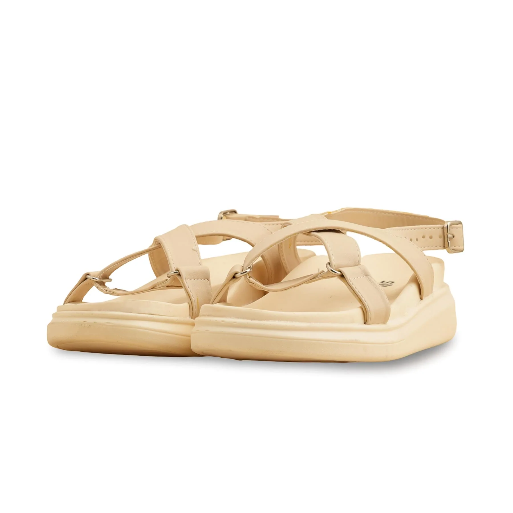 Beige Formal Sandal PU0569 - Image 4