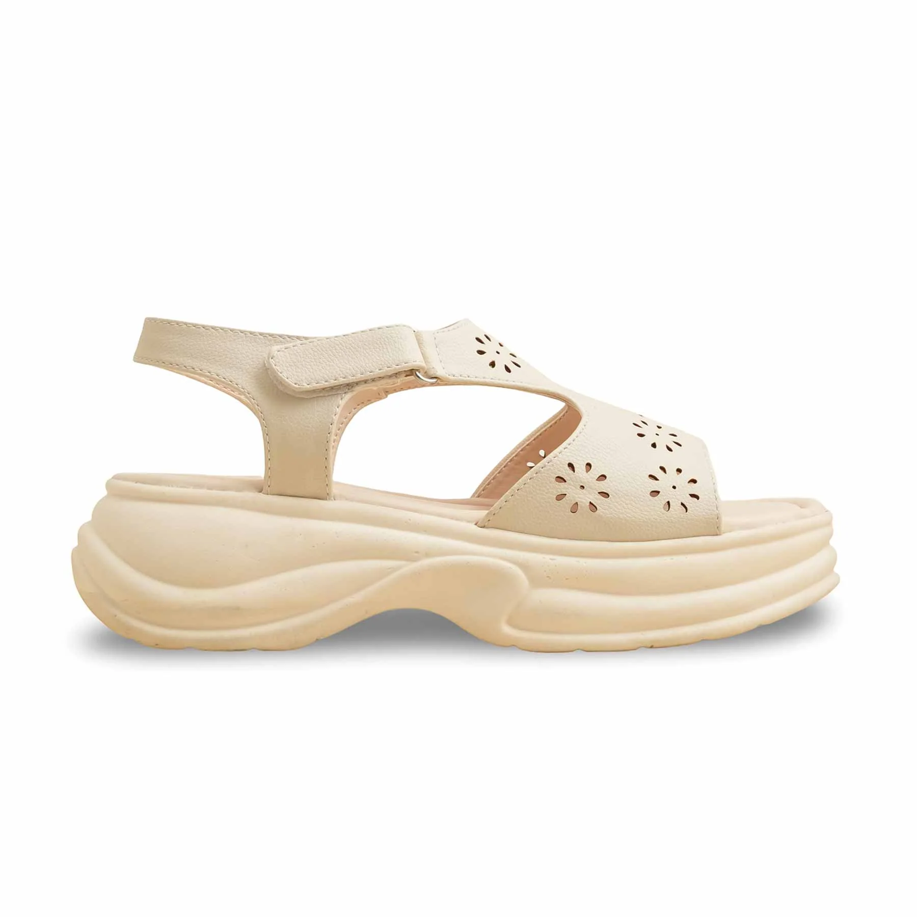 Beige Formal Sandal PU0601 - Image 2