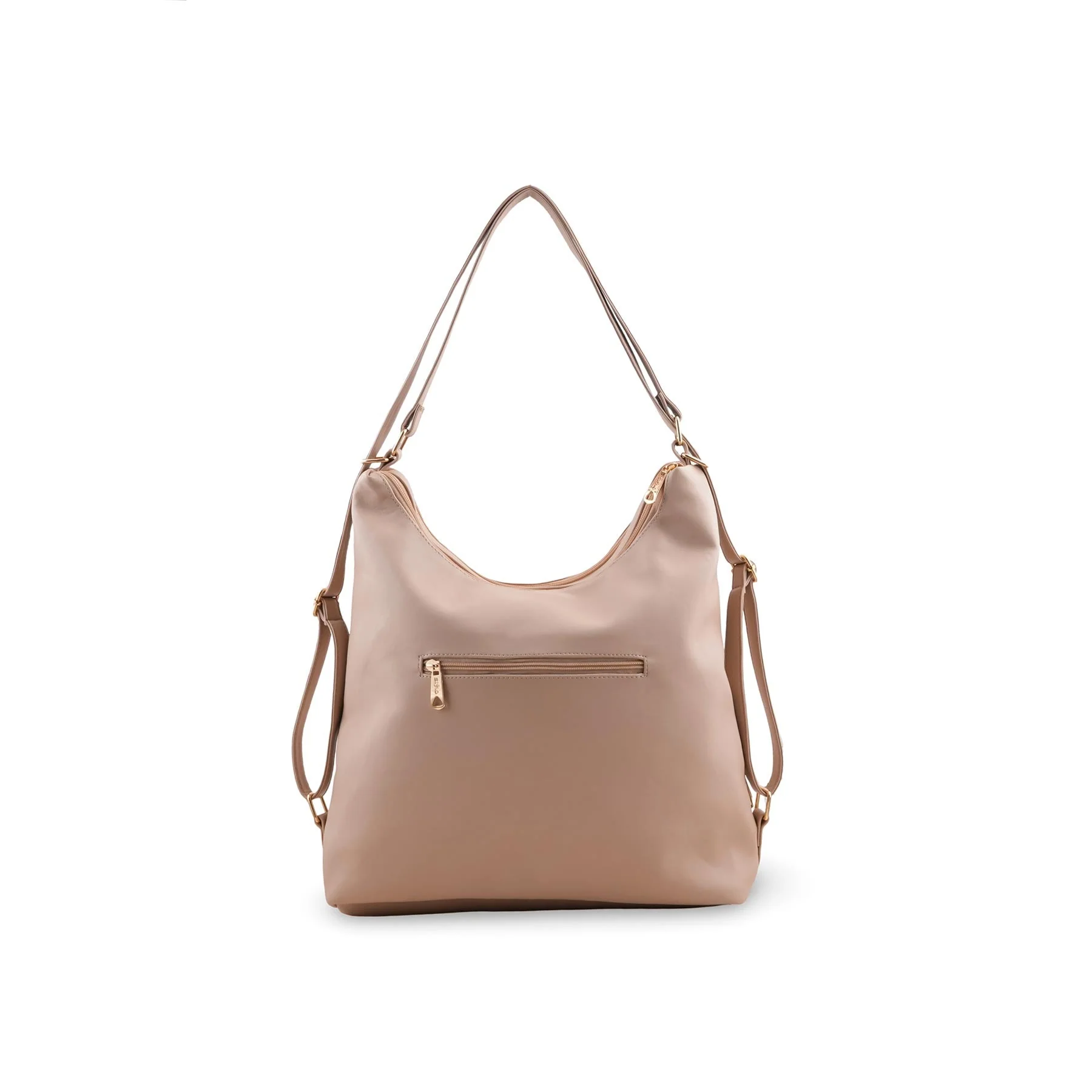 Beige Formal Shoulder Bag For Ladies P55891 - Image 4