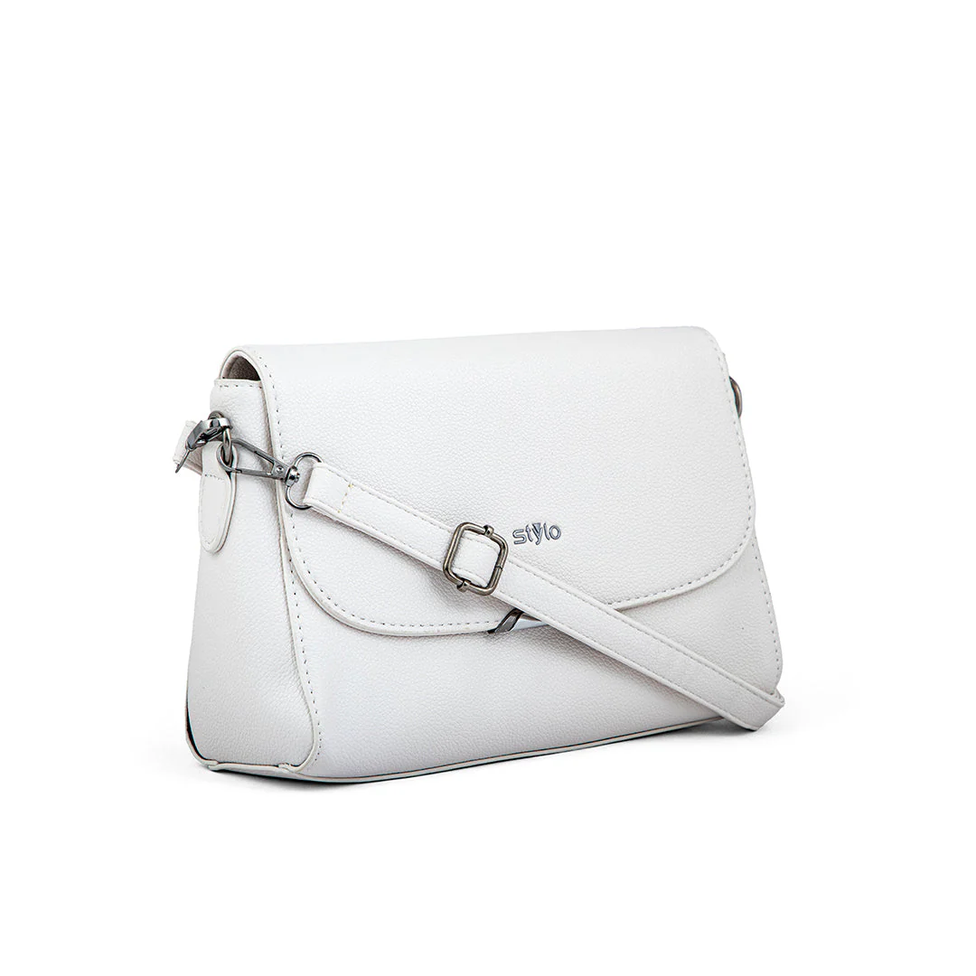 Beige Formal Shoulder Bag P36242 - Image 2