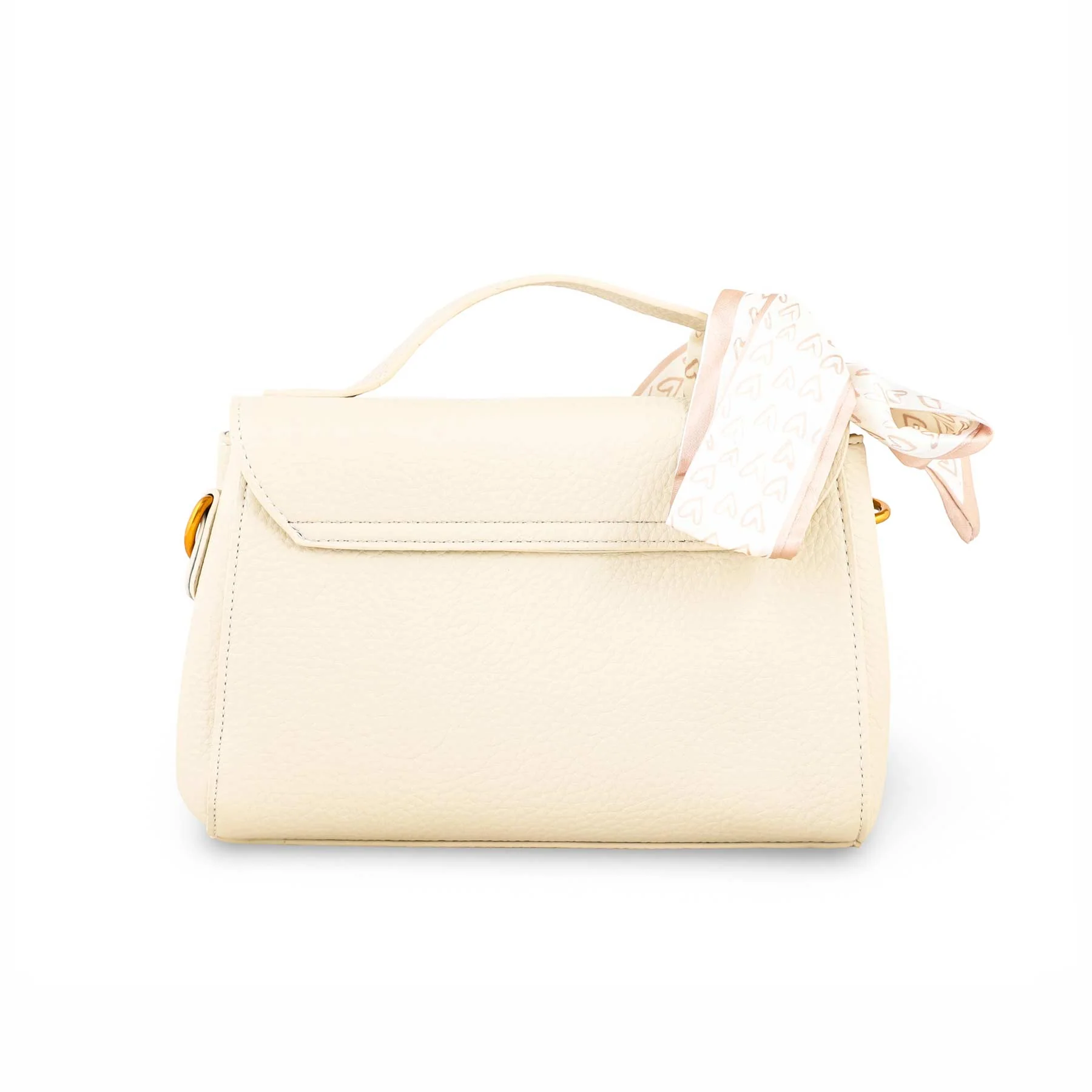 Beige Formal Shoulder Bag P36298 - Image 3