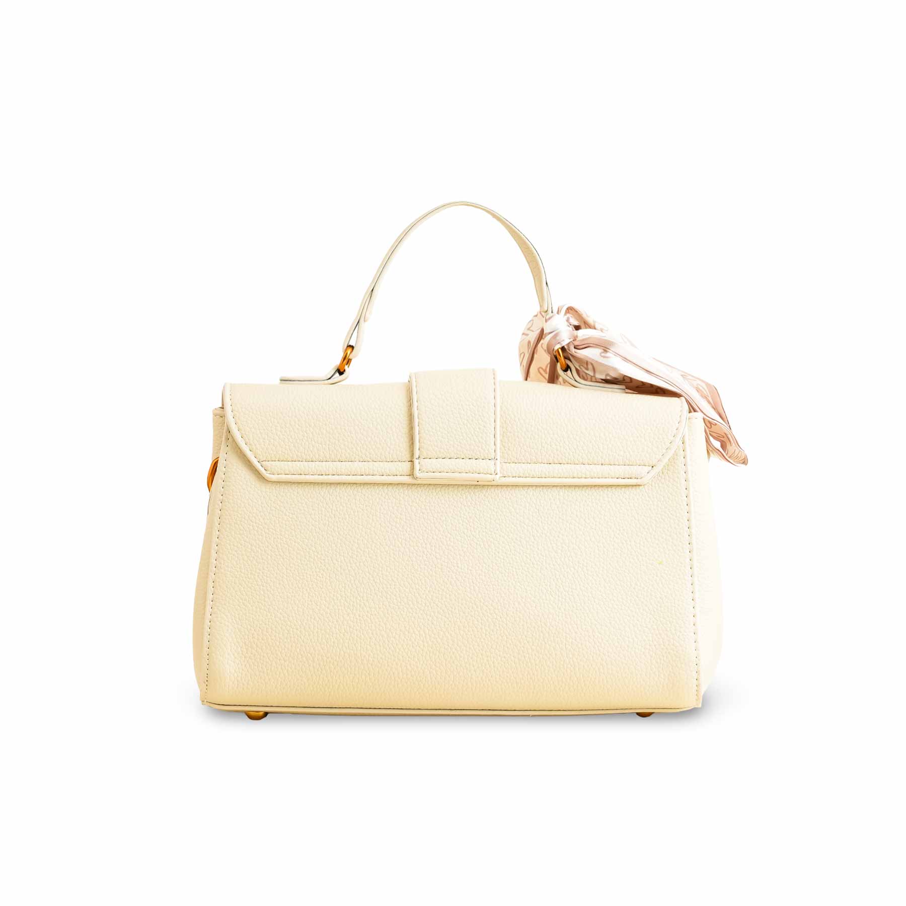 Beige Formal Shoulder Bag P36302 - Image 4