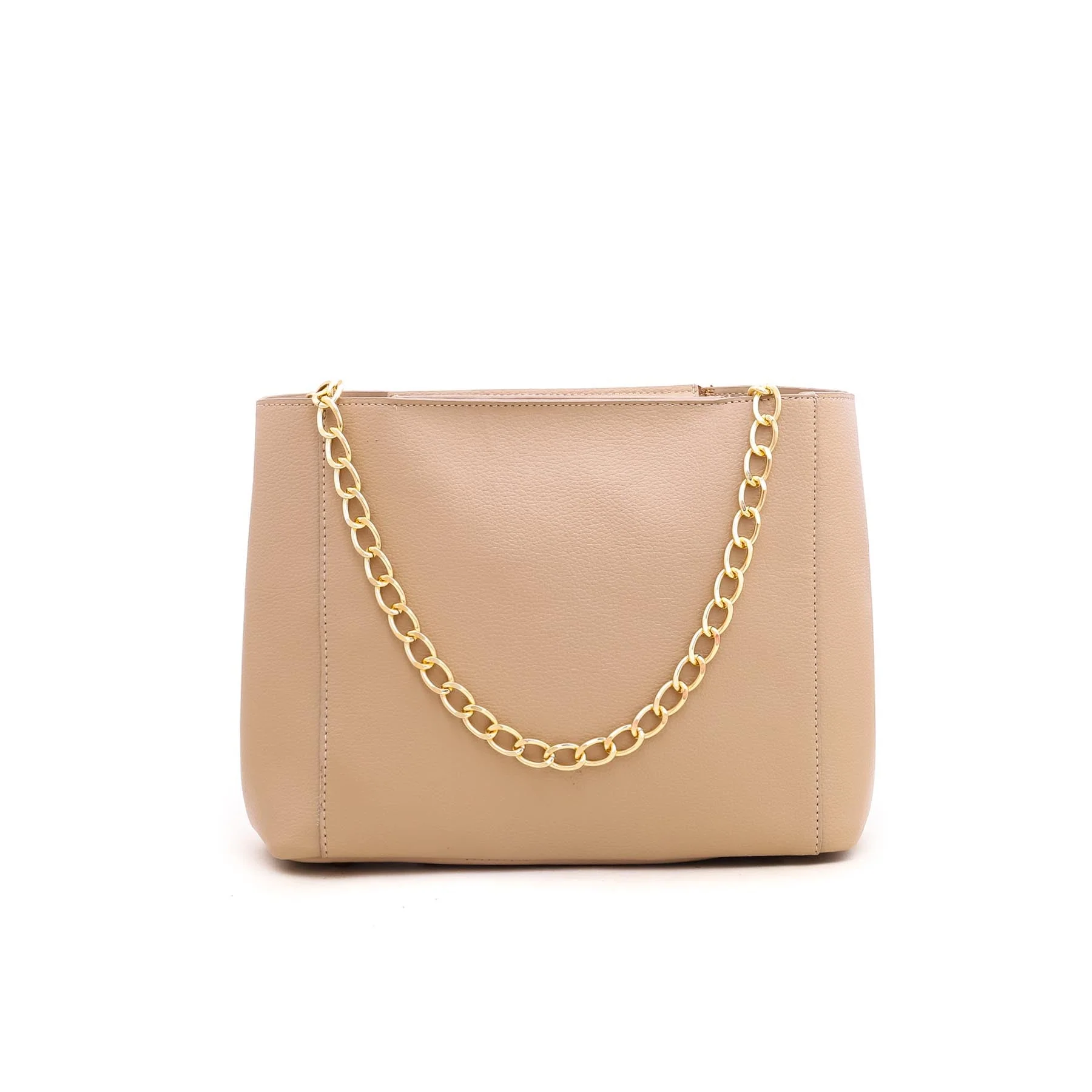 Beige Formal Shoulder Bag P54285 - Image 2