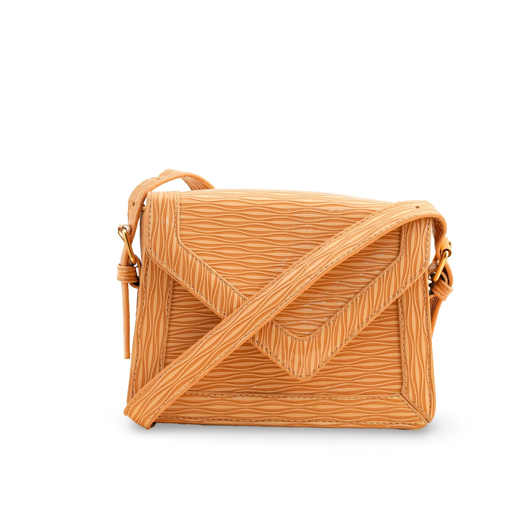 Beige Formal Shoulder Bag P55727 - Image 2