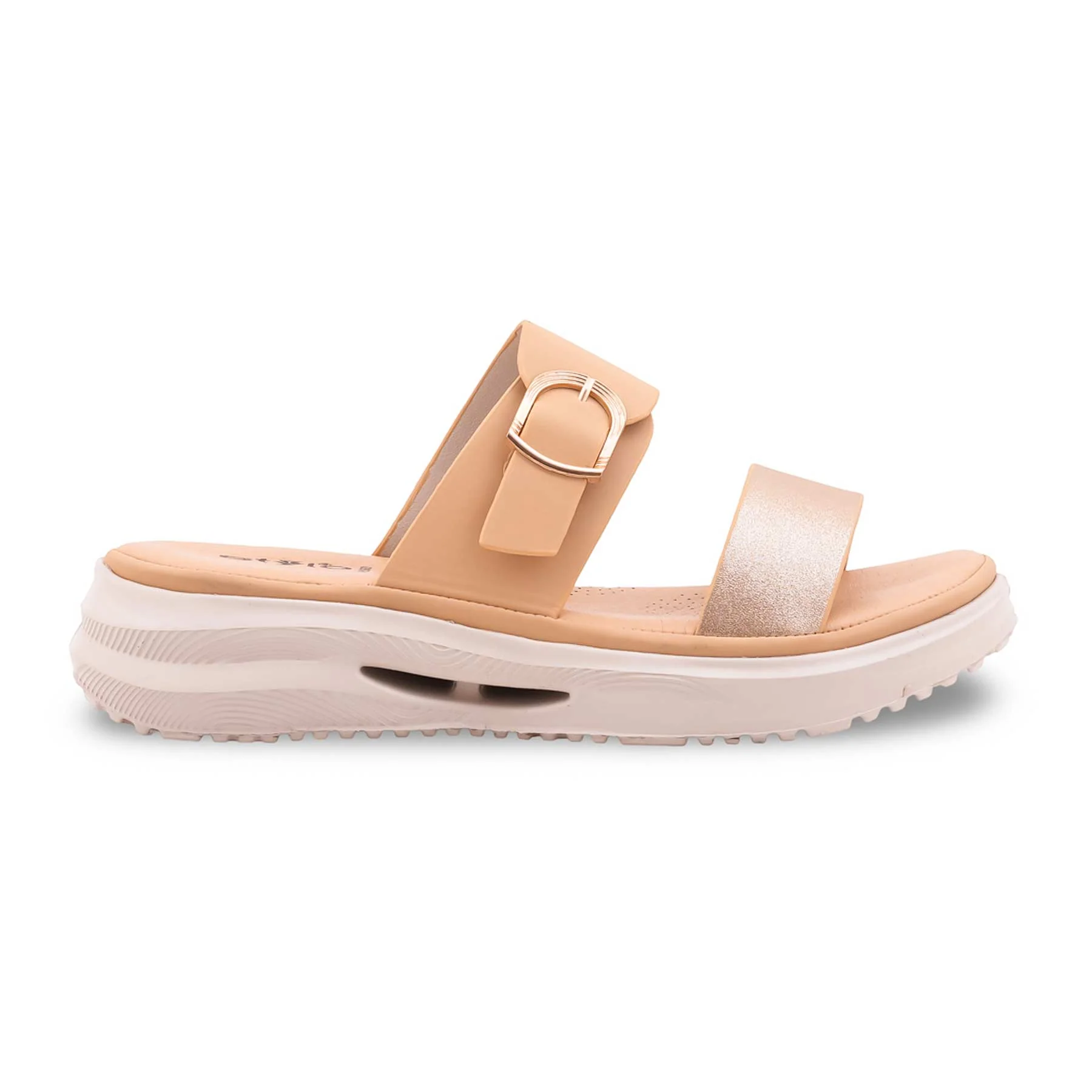 Beige Formal Slipper For Ladies PU0663 - Image 2
