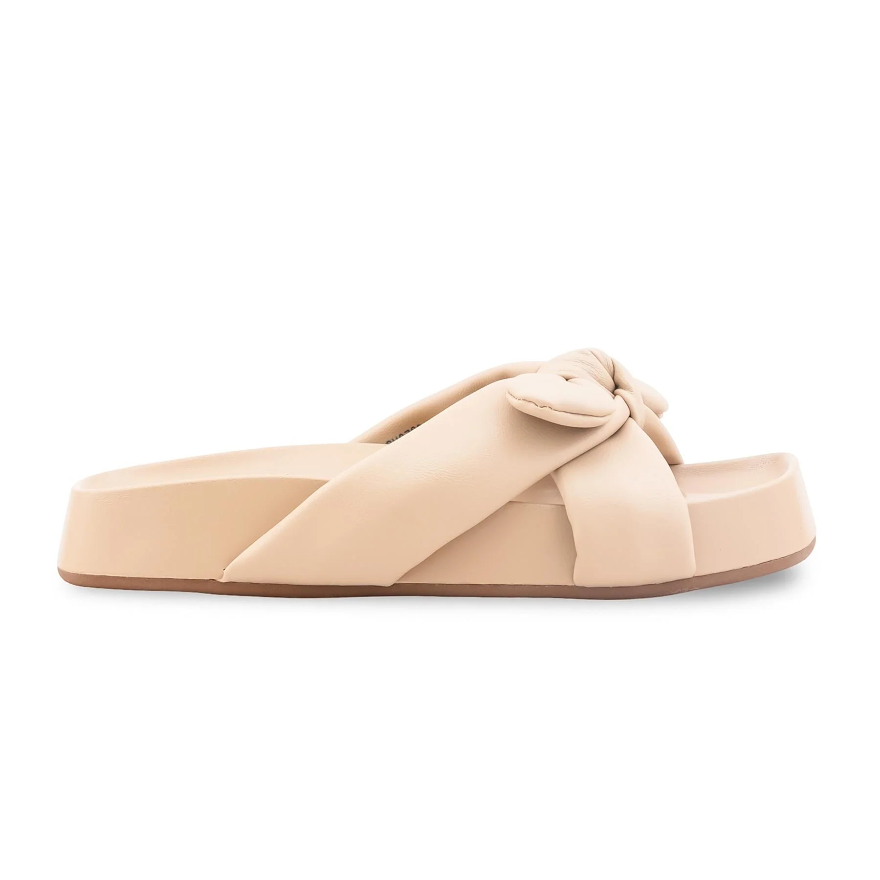 Beige Formal Slipper For Women PU0760 - Image 2