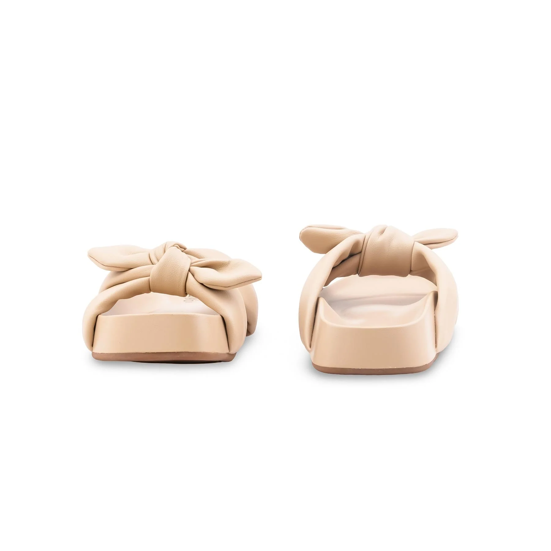 Beige Formal Slipper For Women PU0760 - Image 4