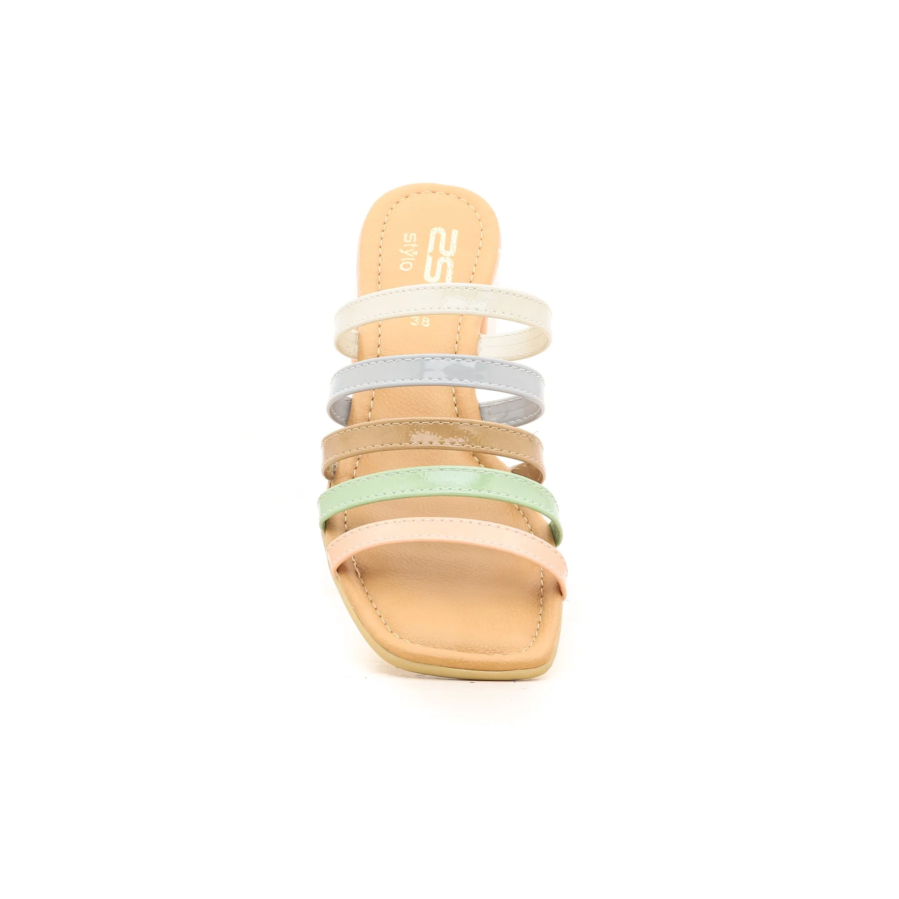 Beige Formal Slipper FR7906 - Image 3