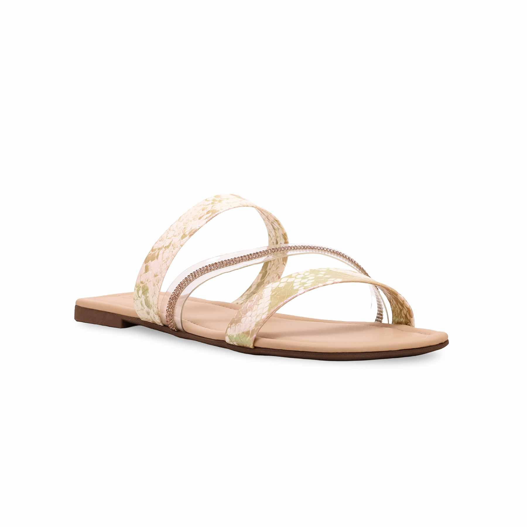 Beige Formal Slipper FR8225 - Image 2
