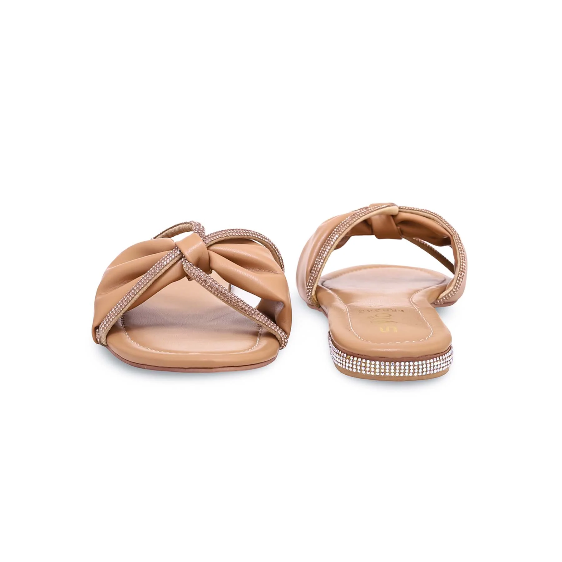 Beige Formal Slipper FR8243 - Image 3