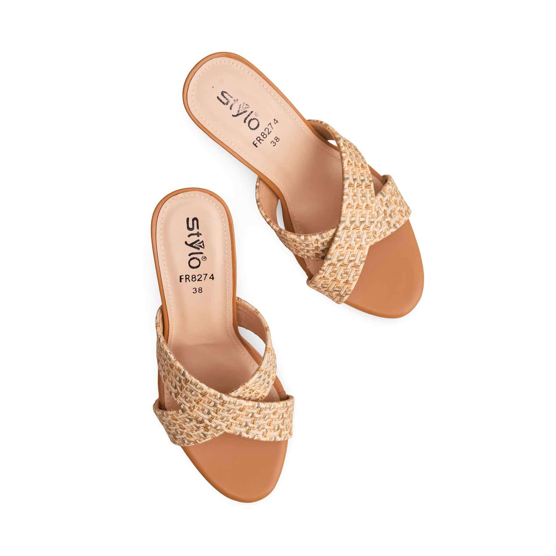 Beige Formal Slipper FR8274 - Image 4