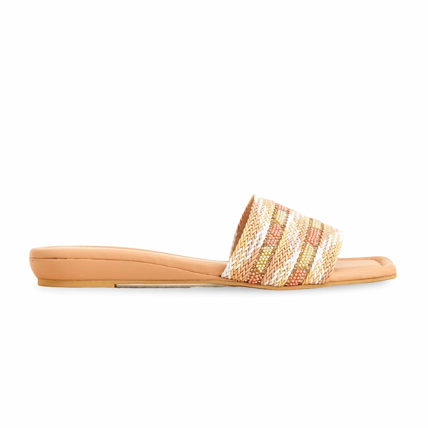 Beige Formal Slipper FR8359 - Image 2