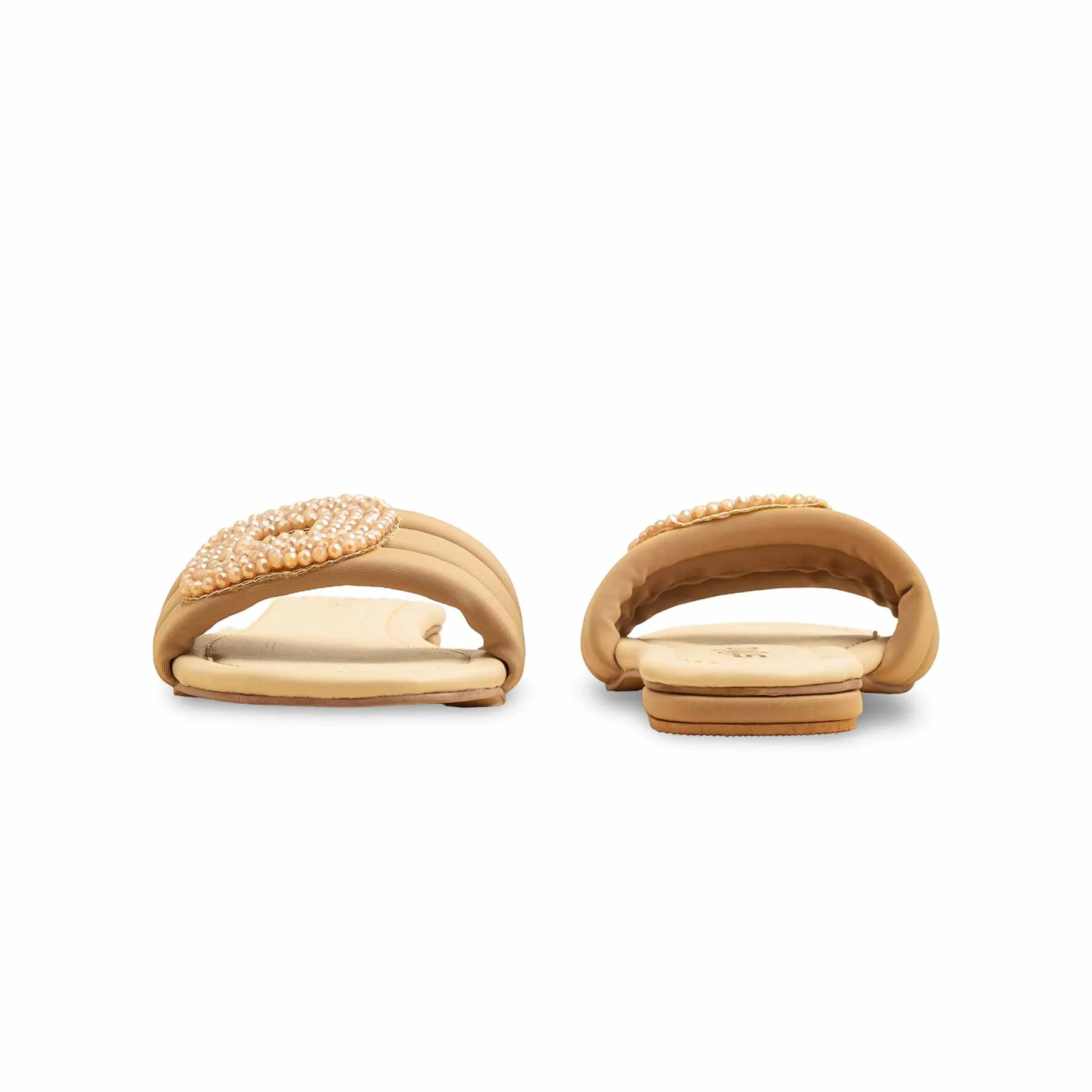 Beige Formal Slipper FR8398 - Image 4