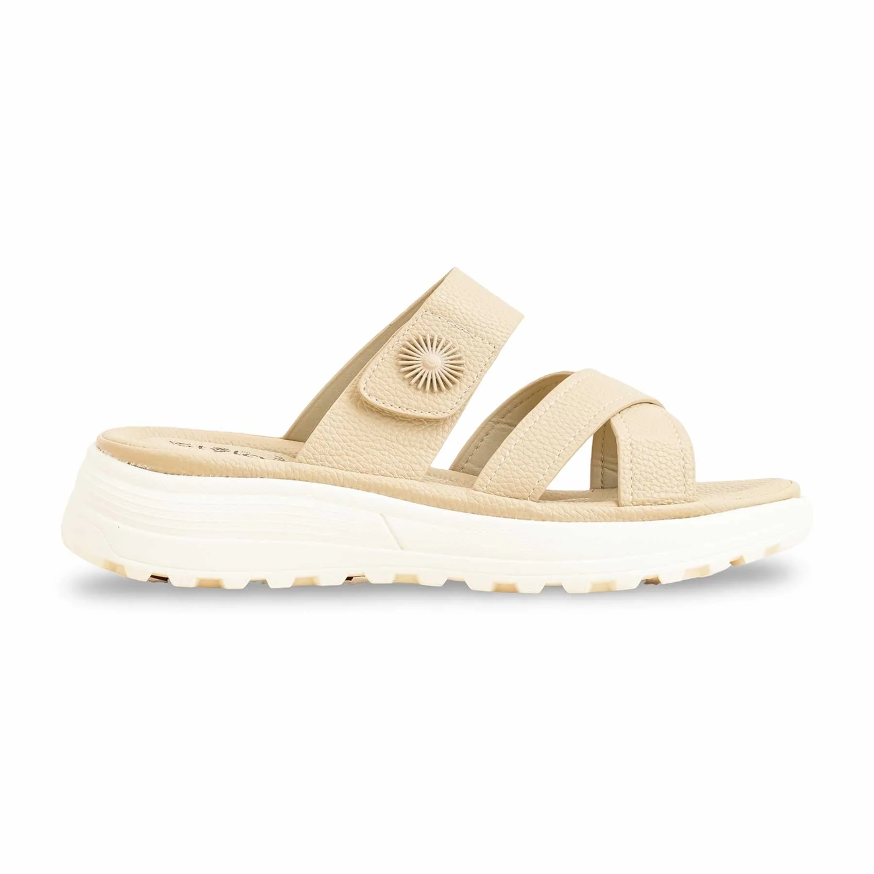 Beige Formal Slipper PU0384 - Image 2