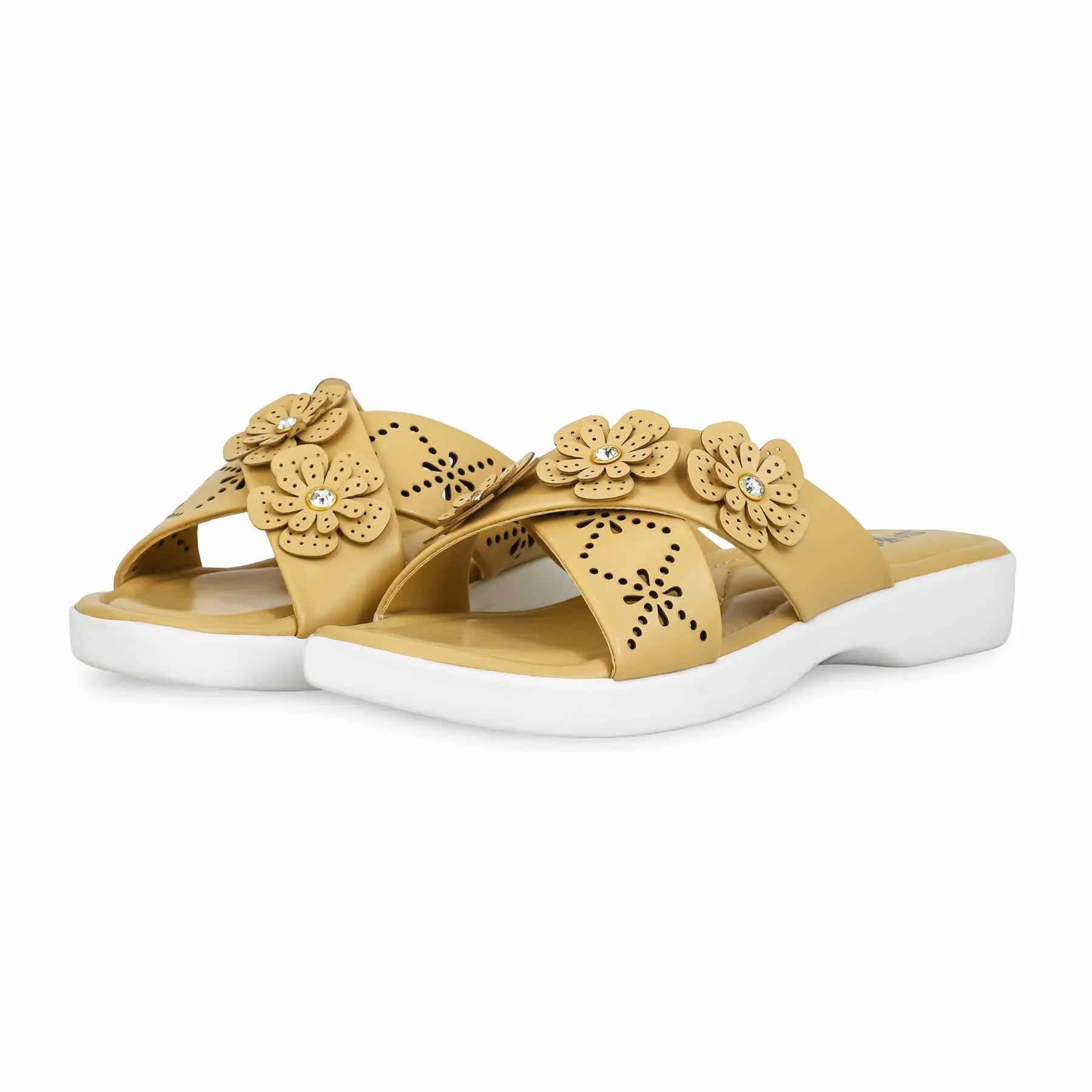 Beige Formal Slipper PU0476 - Image 3