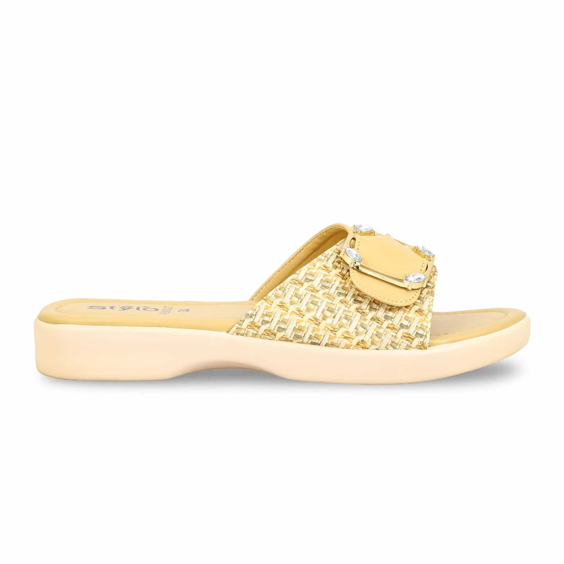 Beige Formal Slipper PU0523 - Image 2