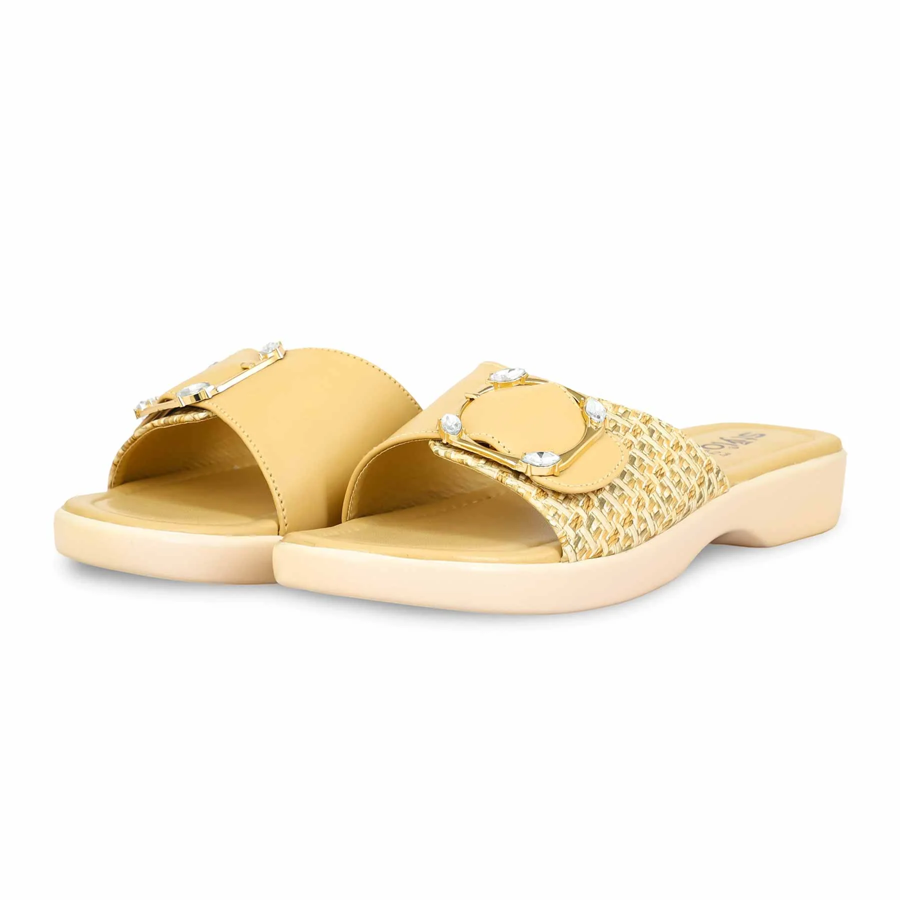 Beige Formal Slipper PU0523 - Image 3
