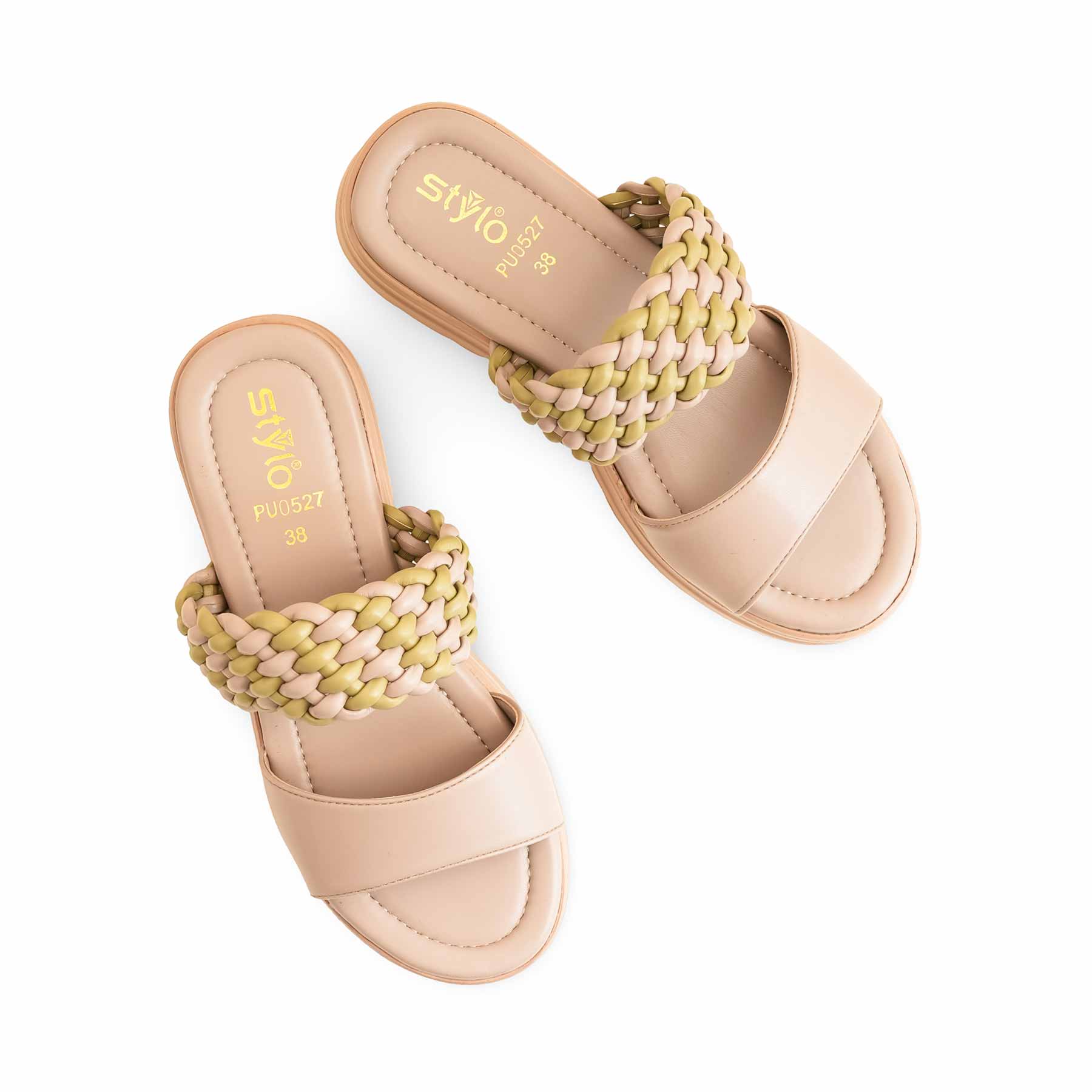Beige Formal Slipper PU0527 - Image 5