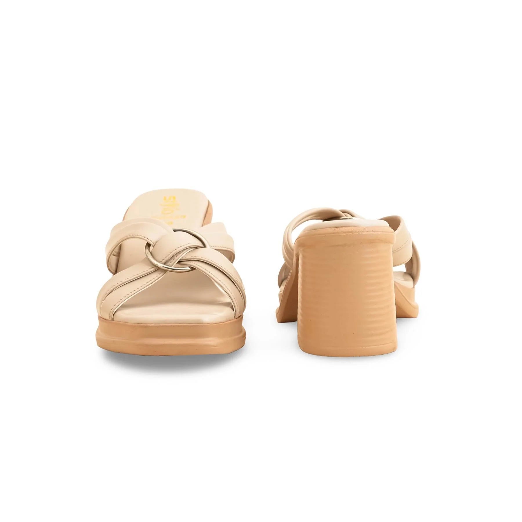 Beige Formal Slipper PU0529 - Image 4