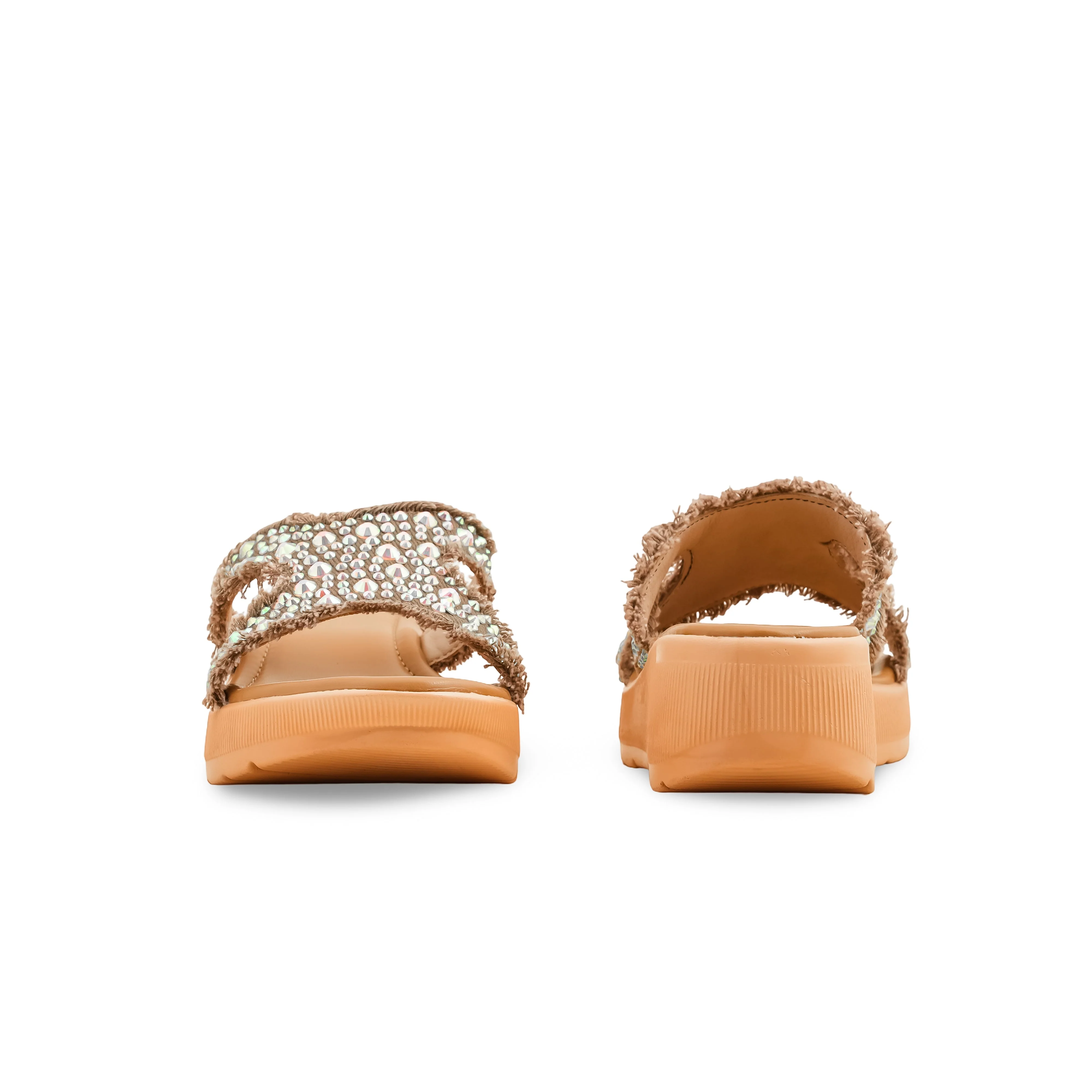 Beige Formal Slipper PU0576 - Image 4