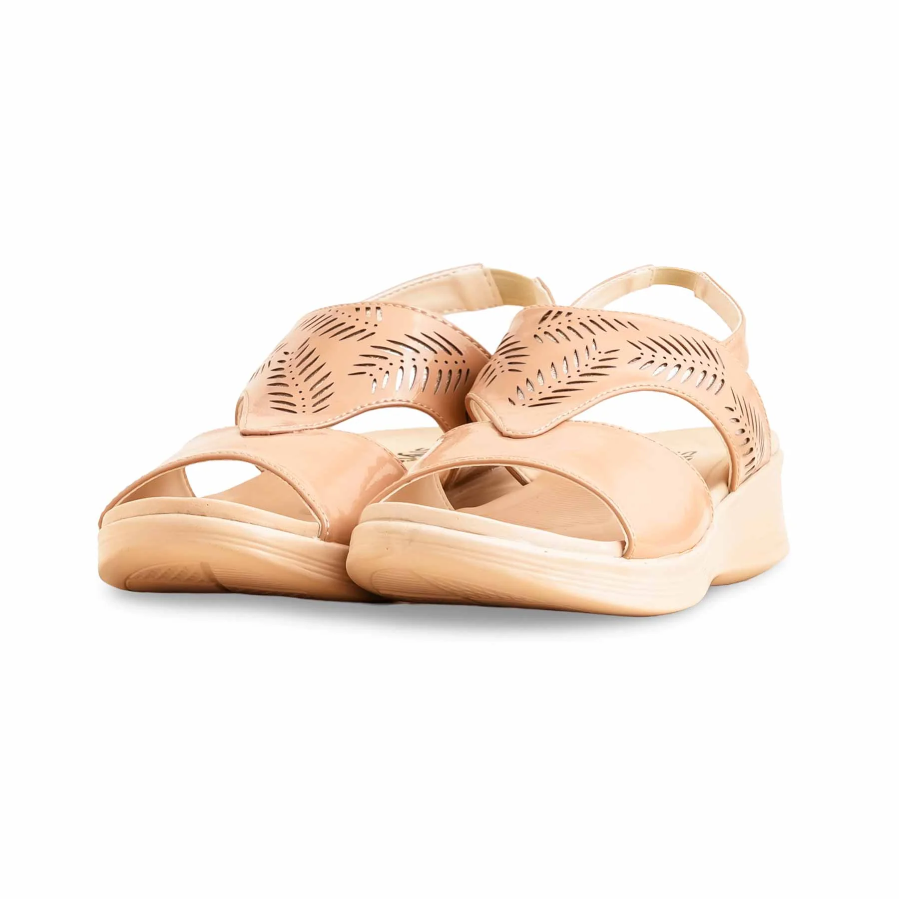 Beige Formal Women Sandal PU0137 - Image 2
