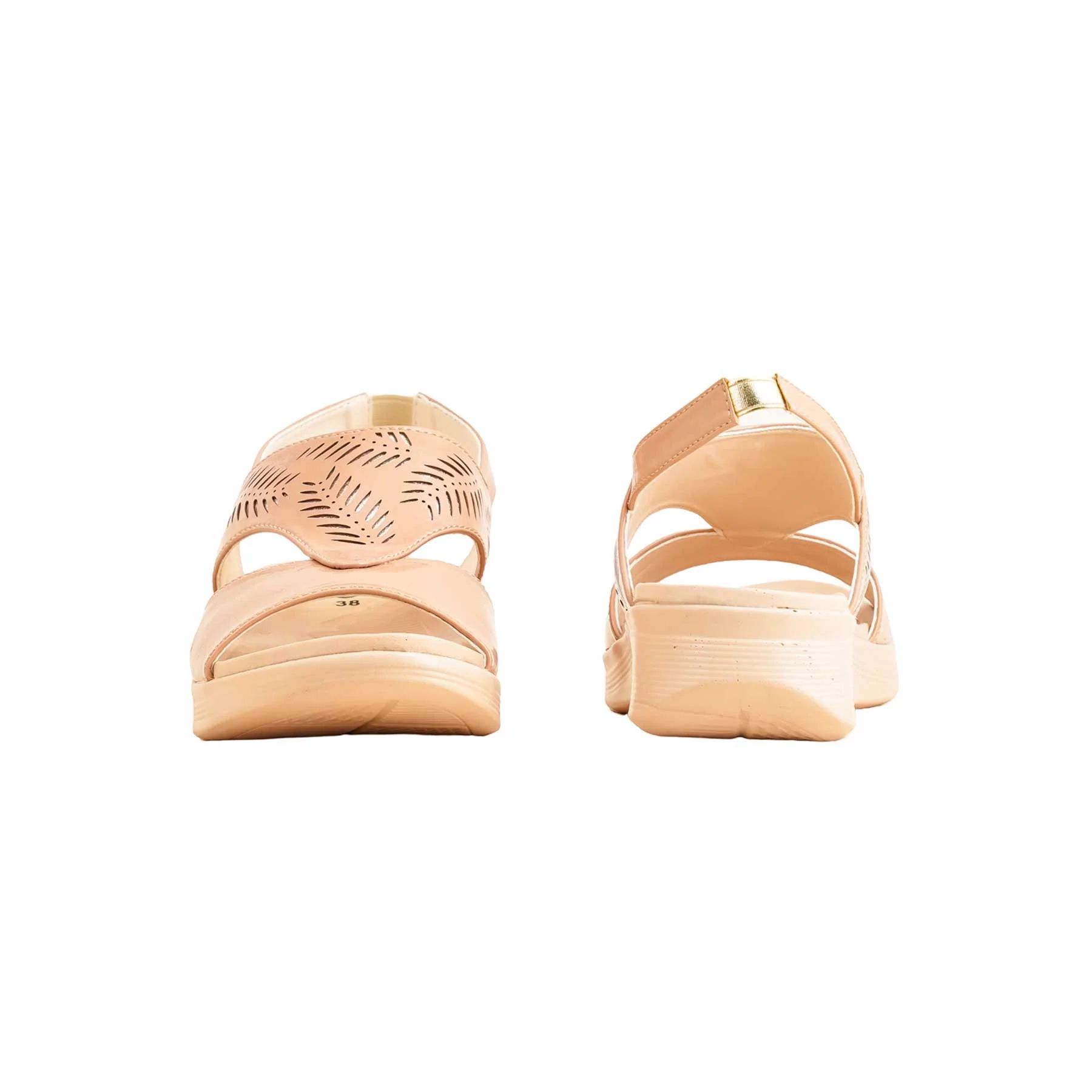 Beige Formal Women Sandal PU0137 - Image 3