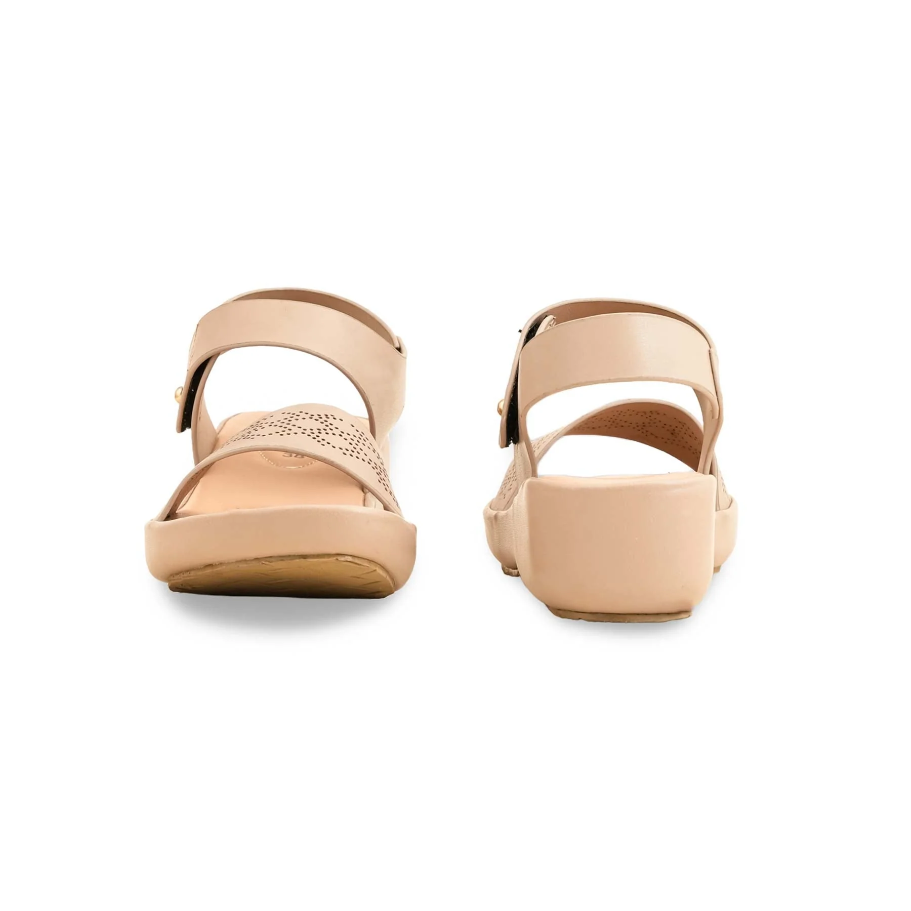 Beige Formal Women Sandal PU0507 - Image 4
