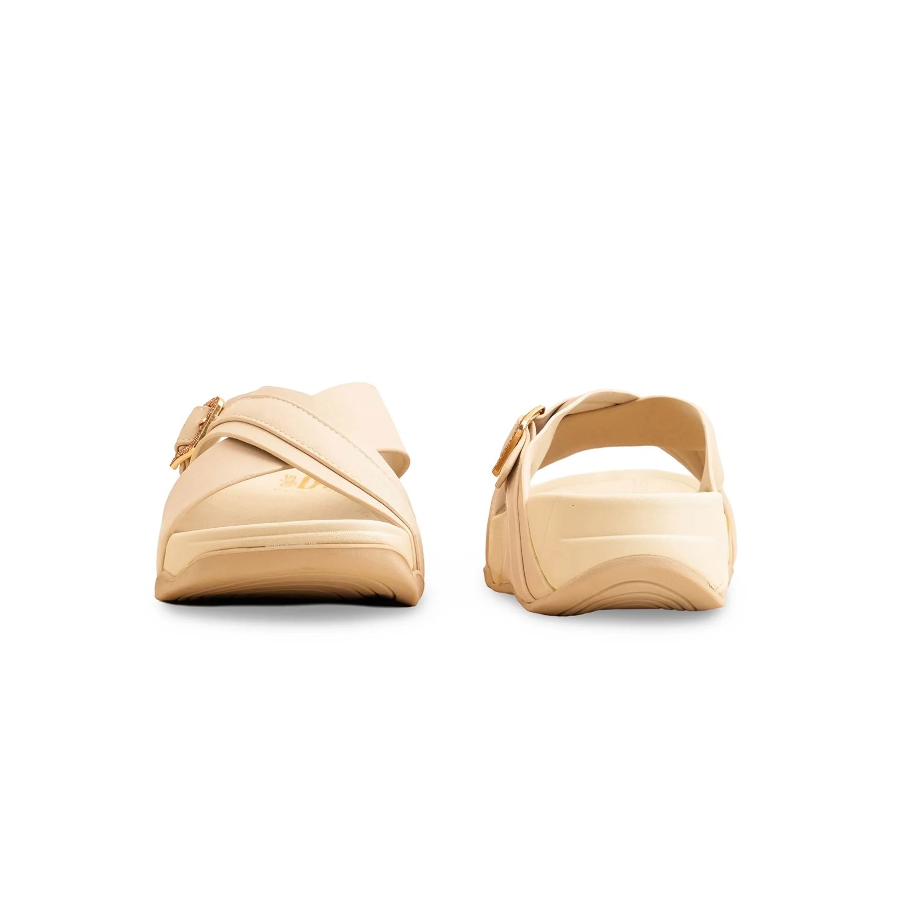 Beige Formal Women Slipper PU0370 - Image 4