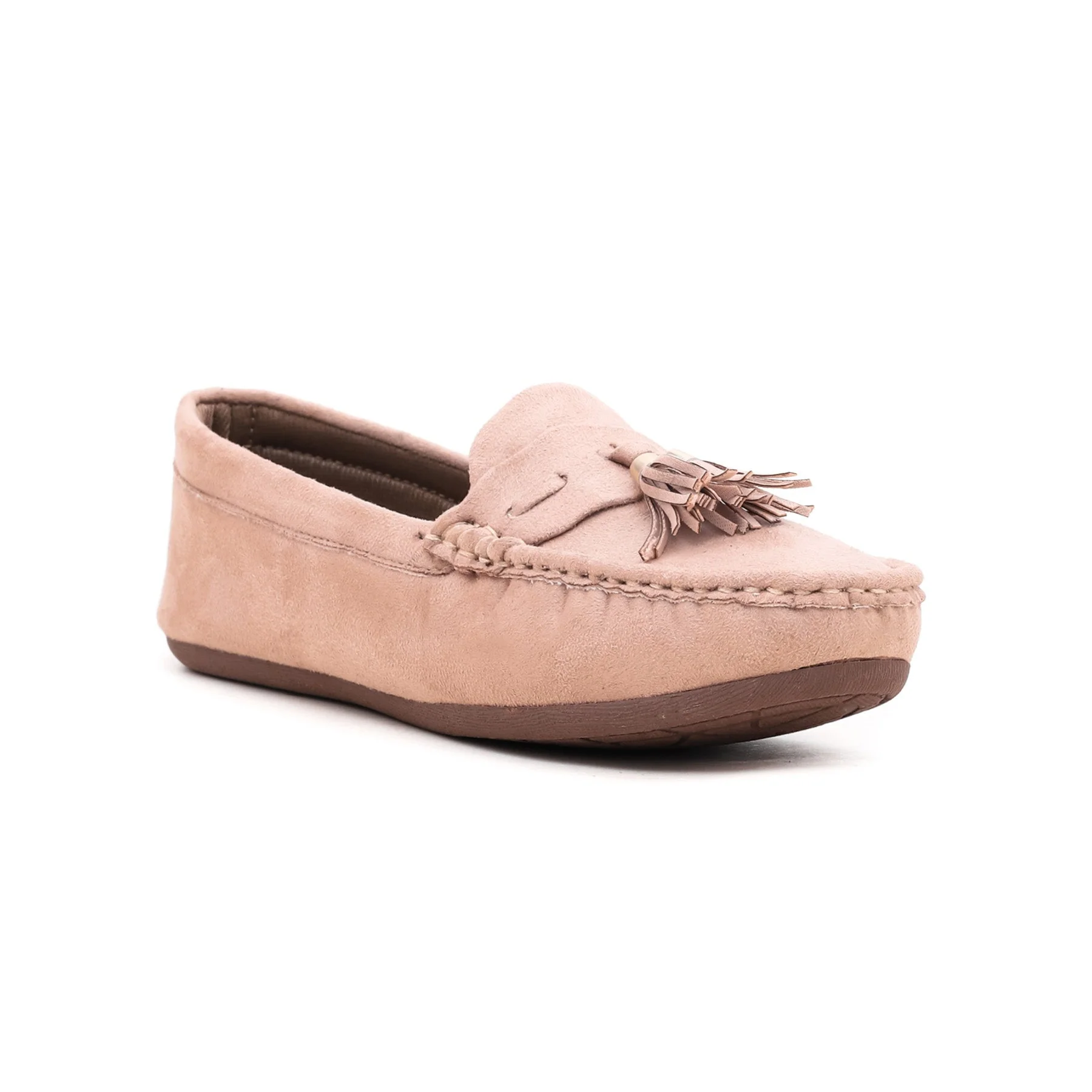 Women Beige Moccasin WN4266 - Image 2